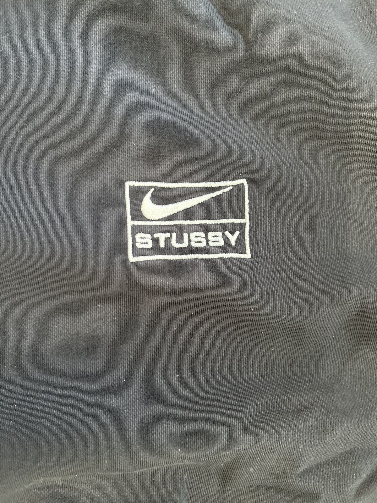 Nike × Stussy NIKE X STUSSY crewneck fleece, black Size US L / EU 52-54 / 3 - 4 Thumbnail