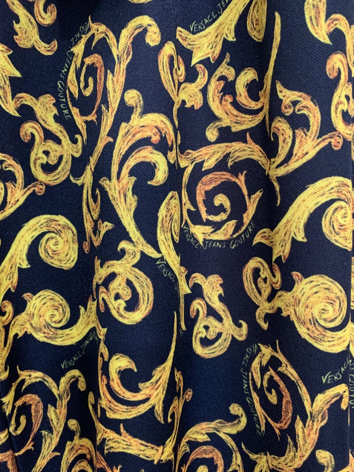 Versace Jeans Couture Versace Jeans Culture Sketch Print Tricetate Pants, XXL, Size US 38 / EU 54 - 11 Thumbnail