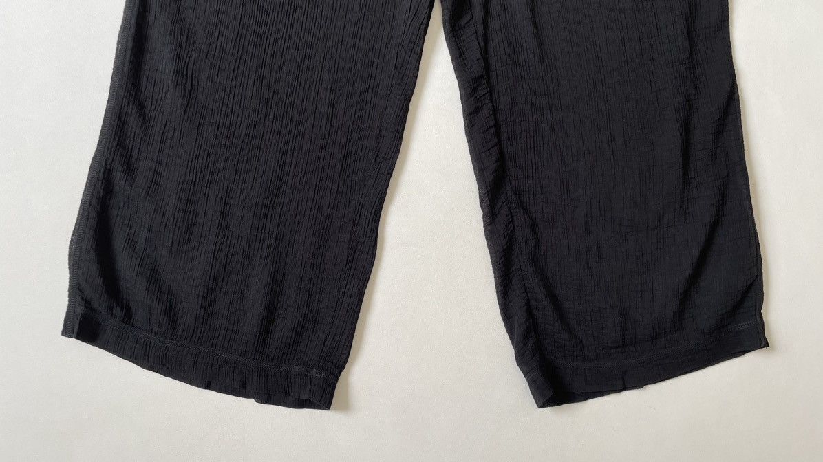 Our Legacy Black Hemp Loopback Crinkle Cotton Pants Size US 32 / EU 48 - 12 Thumbnail