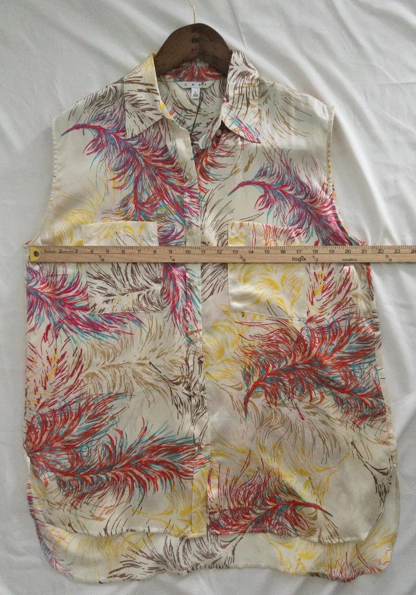 Other CAbi — Blouse | 100% Silk · Sz L Size L / US 10 / IT 46 - 5 Thumbnail