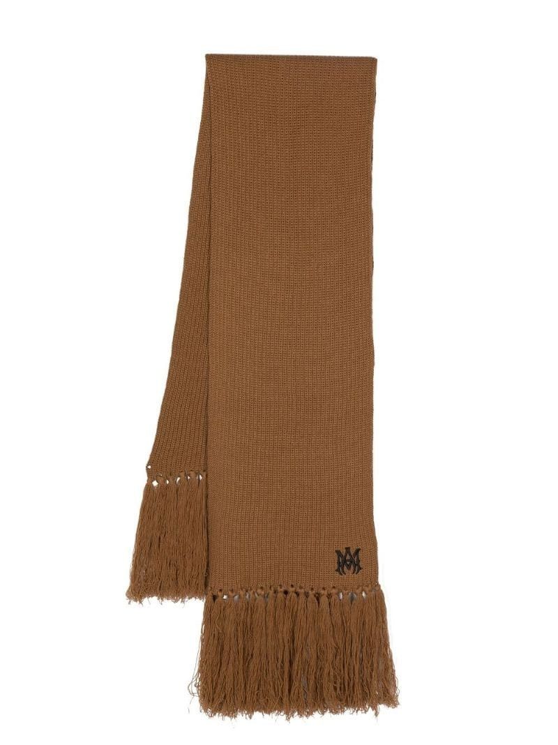Amiri o1mle0325 Size: OS / MA Scarf In Brown Size ONE SIZE - 1 Thumbnail