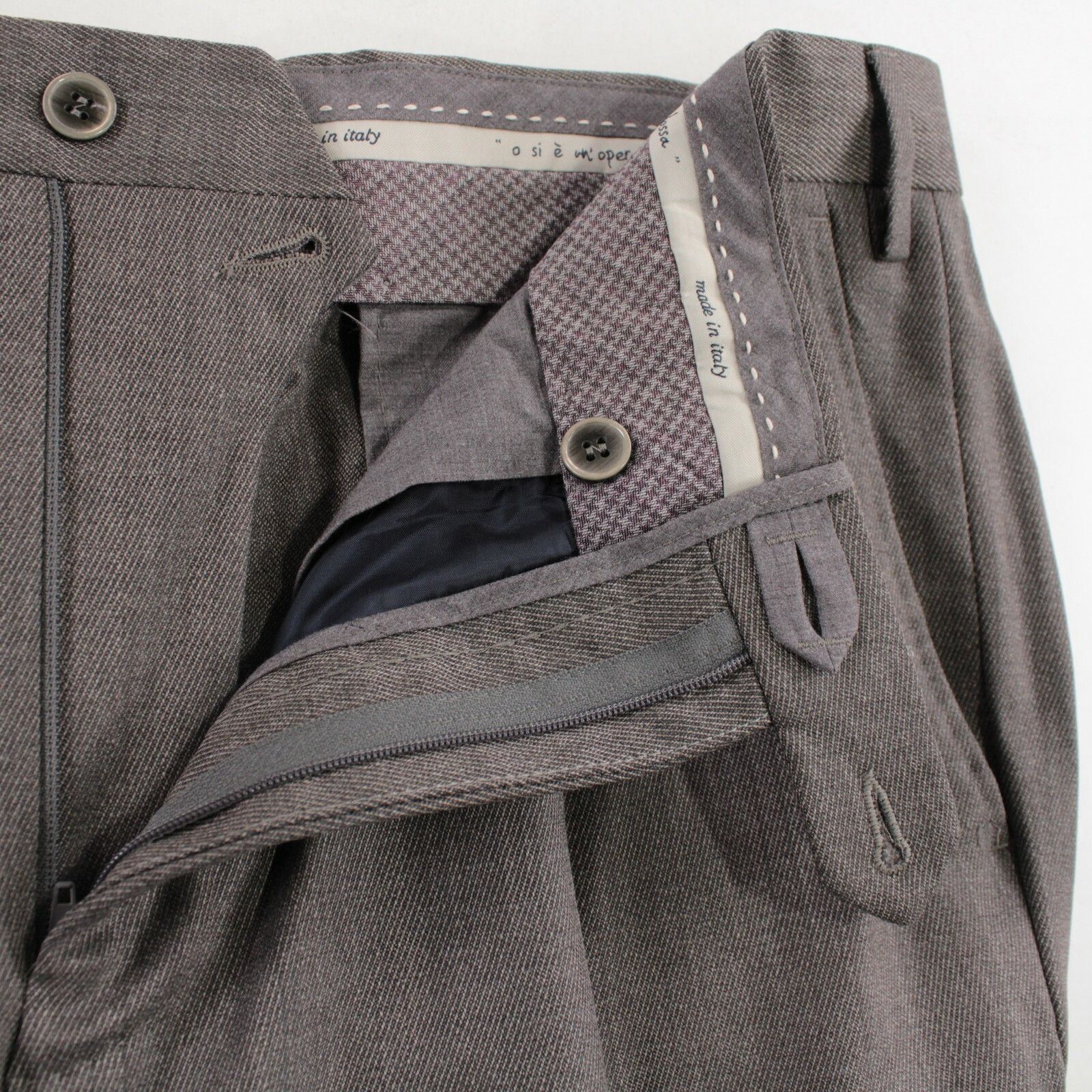 Other Germano New with tags Dress Pants Size 34 US In Brown Size US 34 / EU 50 - 5 Thumbnail