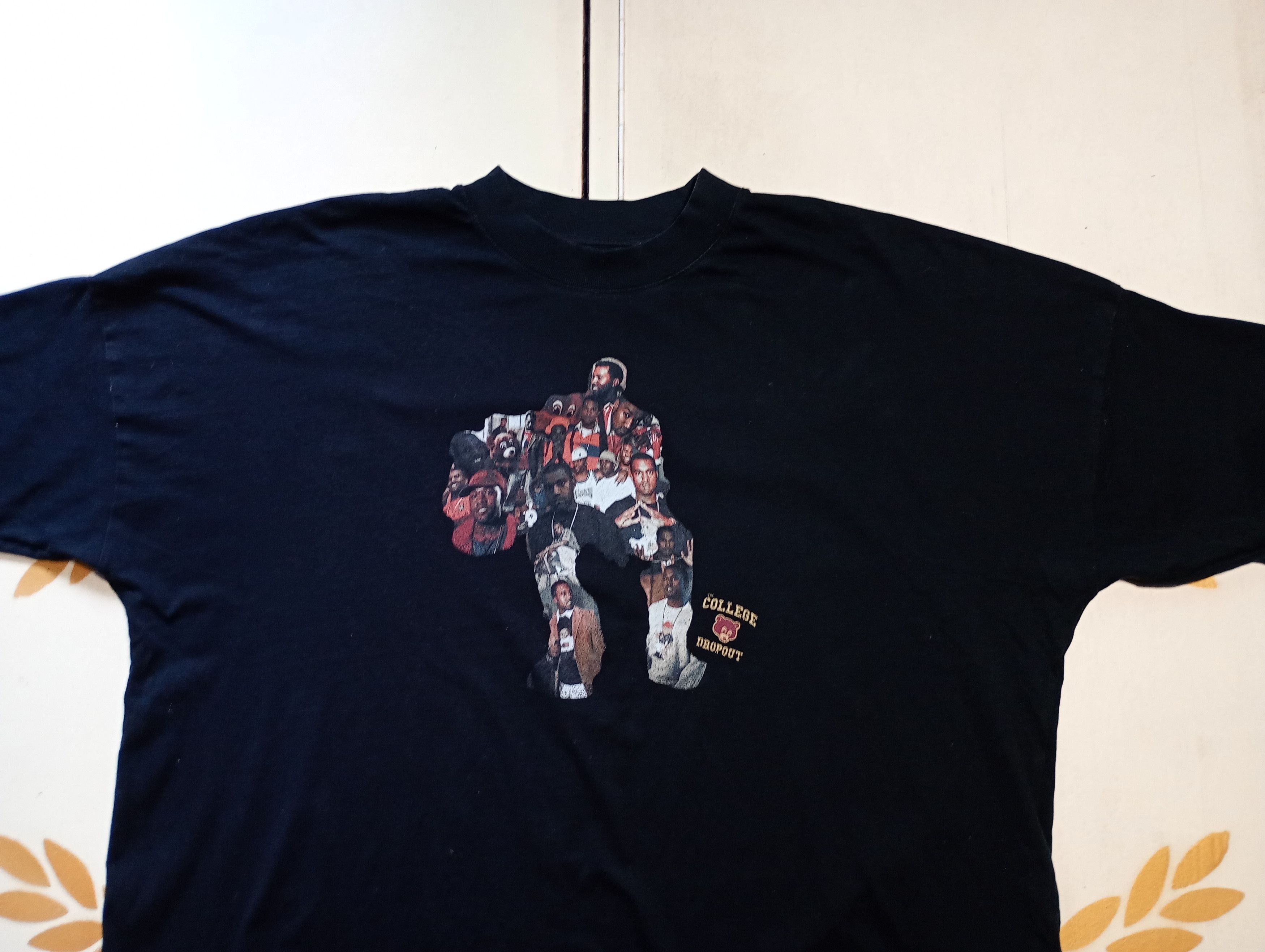 Band Tees Greazy Tees Kanye West College Dropout T-Shirt Size US XXL / EU 58 / 5 - 5 Thumbnail