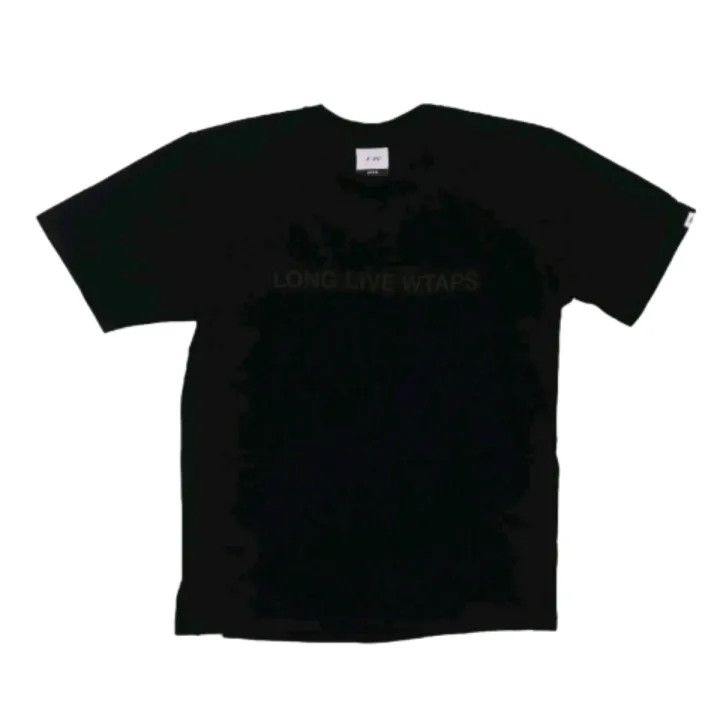 Wtaps WTAPS Black Loose Fit Short Sleeve T-Shirt 0079 Size US M / EU 48-50 / 2 - 1 Thumbnail