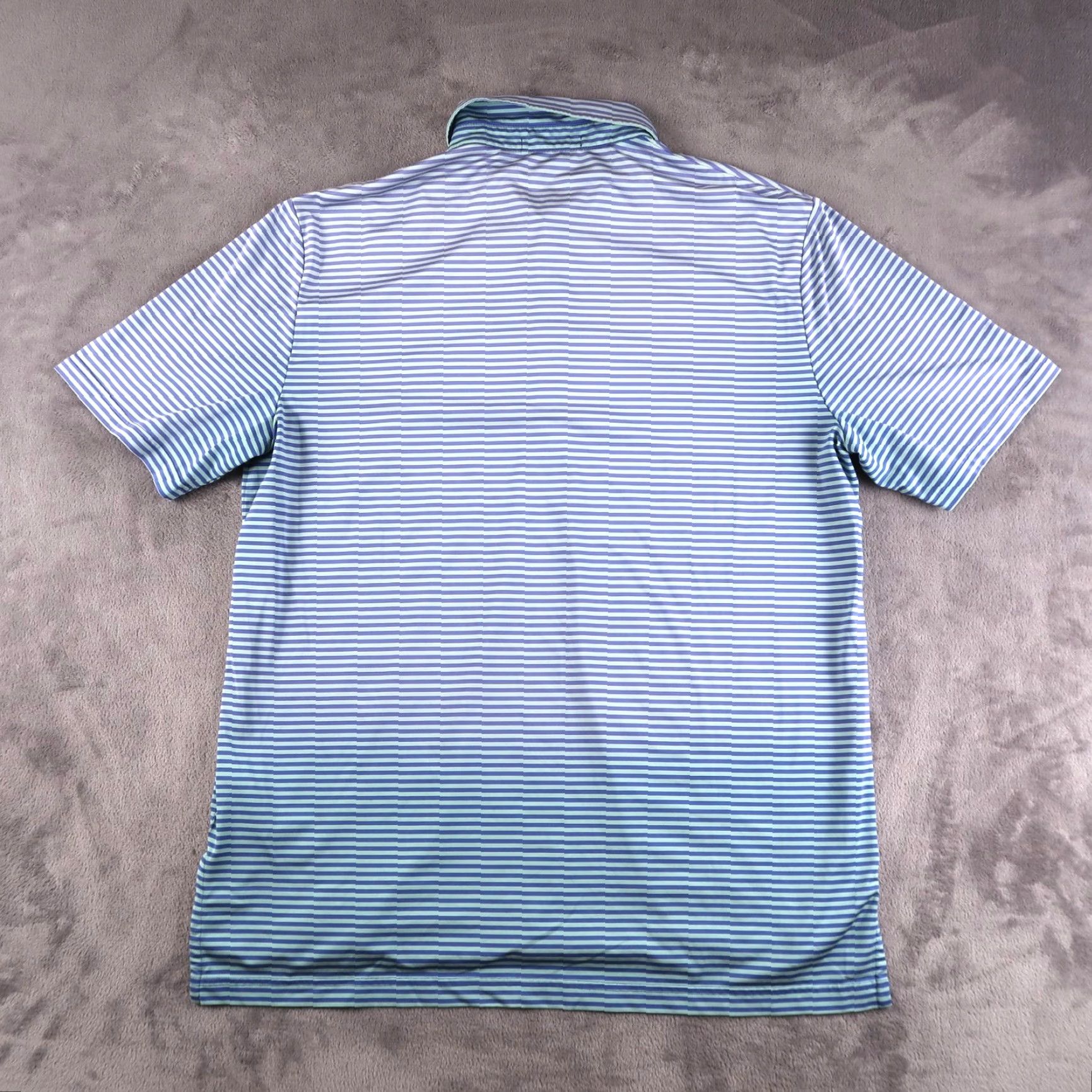 RLX Ralph Lauren RLX Ralph Lauren Polo Shirt Mens L PGA Striped Golf Sport Shirt Size US L / EU 52-54 / 3 - 2 Thumbnail