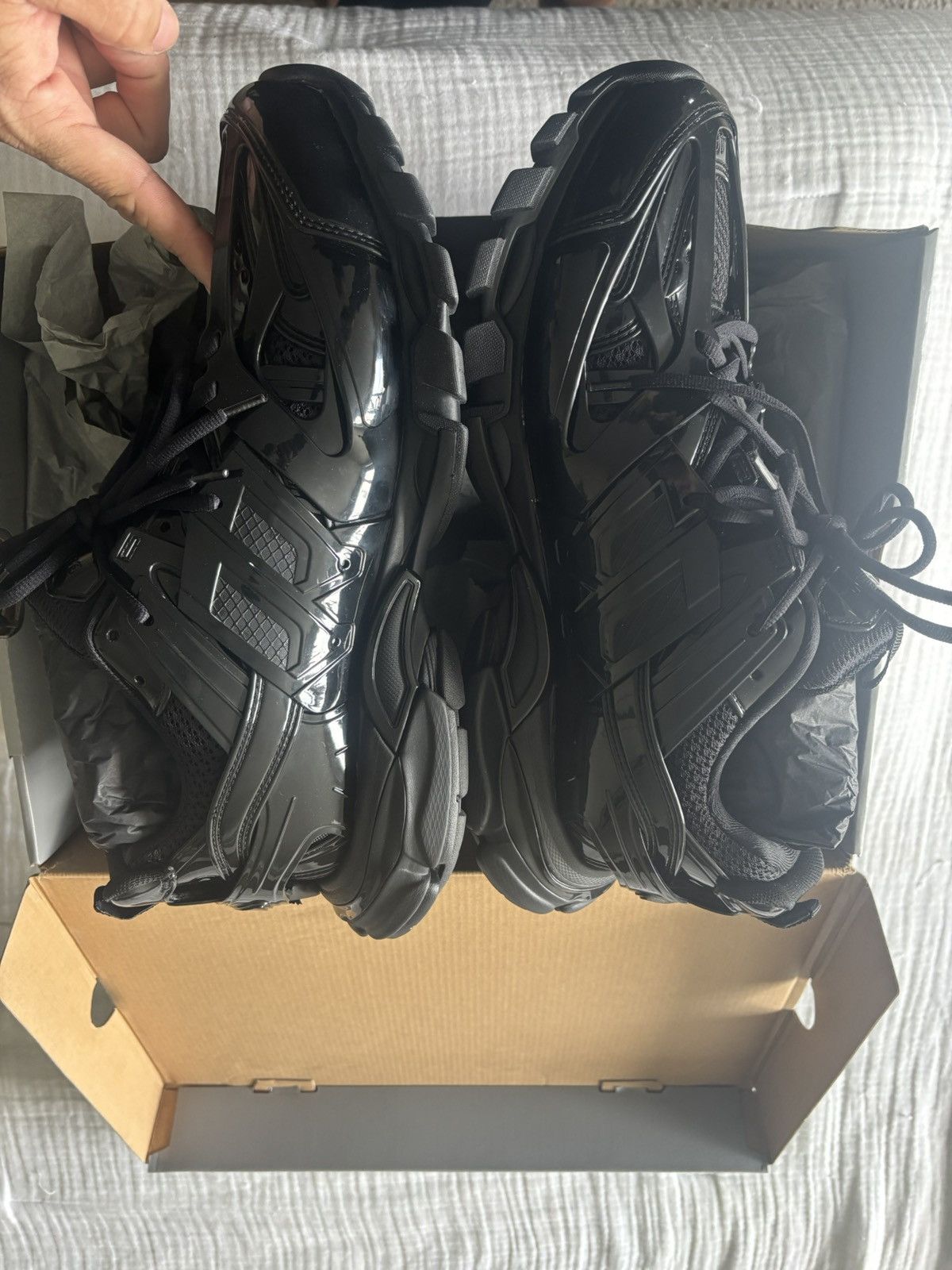 Balenciaga BALENCIAGA TRACK SNEAKERS Size US 13 / EU 46 - 4 Thumbnail