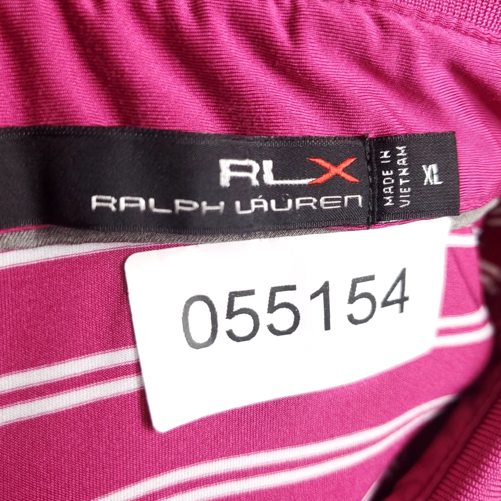 Ralph Lauren Ralph Lauren RLX Polo Shirt Mens XL Pink Striped Golf Casual Short Sleeve Size US XL / EU 56 / 4 - 6 Thumbnail