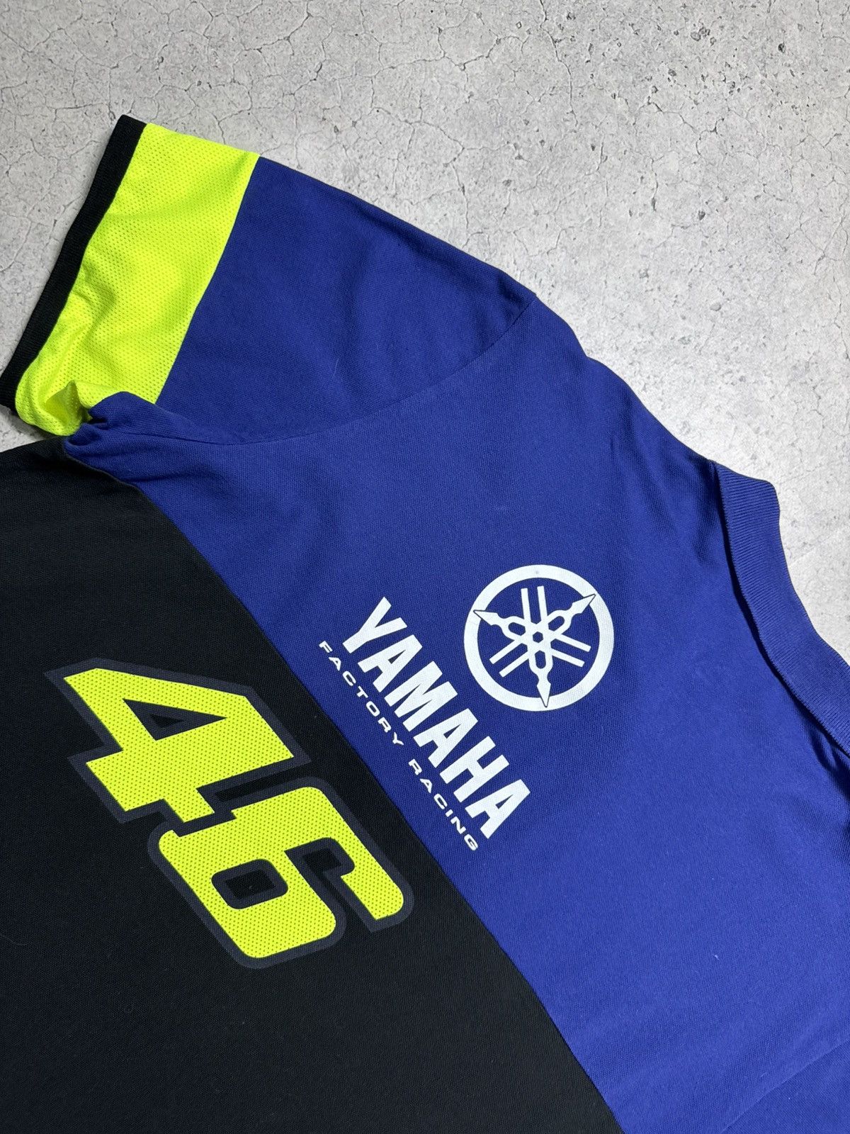 Yamaha Yamaha 46 Vintage Racing Polo Shirt Big Logo Size XXL Size US XXL / EU 58 / 5 - 9 Thumbnail