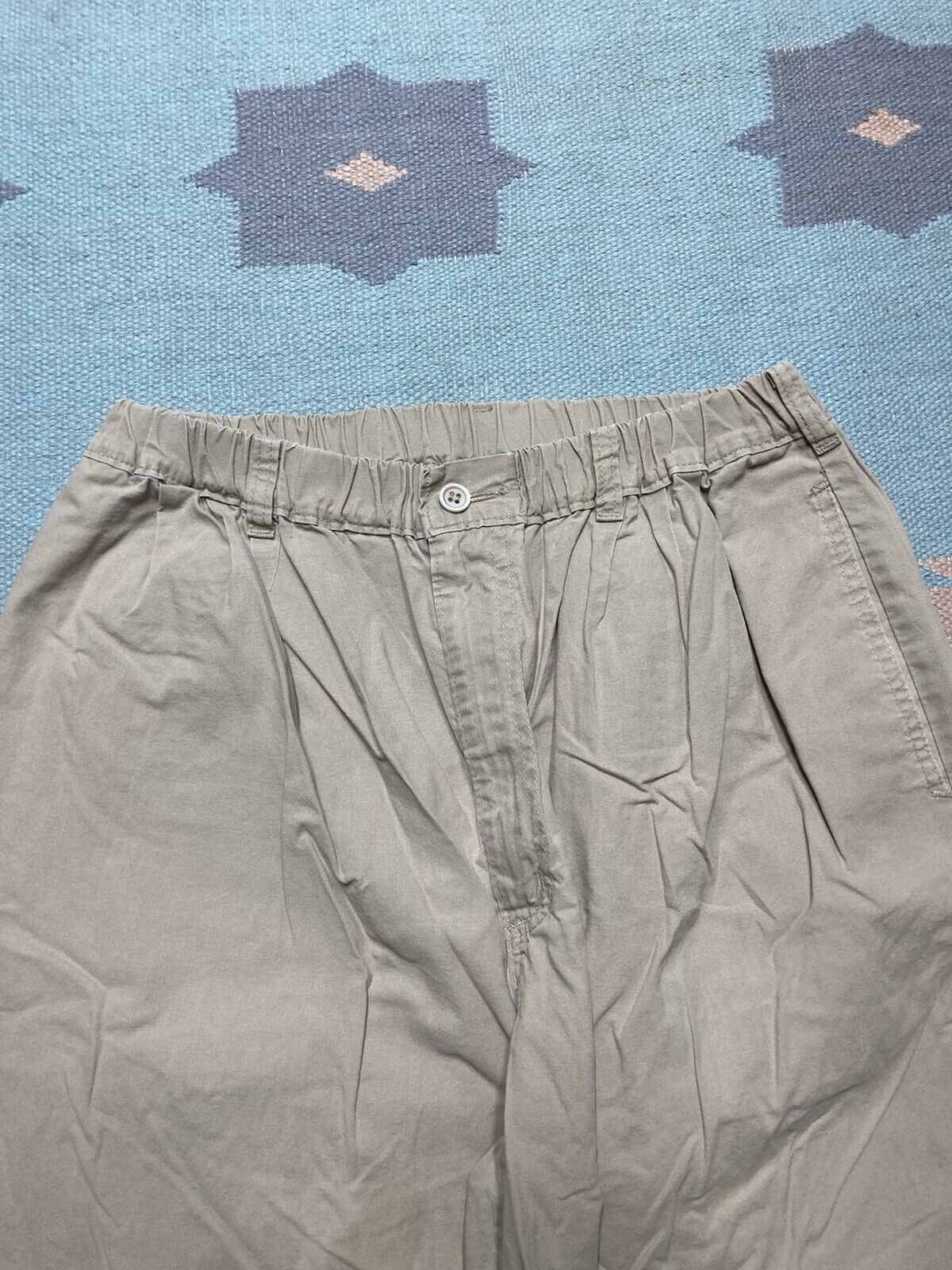 Lands' End × Vintage VTG lands end elastic waist pants wide baggy skater large Size US 30 / EU 46 - 4 Thumbnail