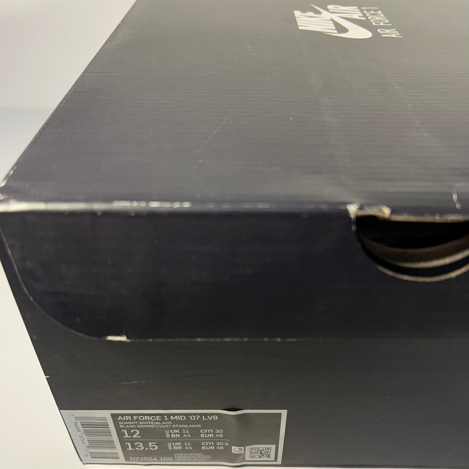 Nike Nike Air Force 1 Mid '07 LV8 White/Black/Stadium Green Sz 12 Size US 12 / EU 45 - 8 Thumbnail