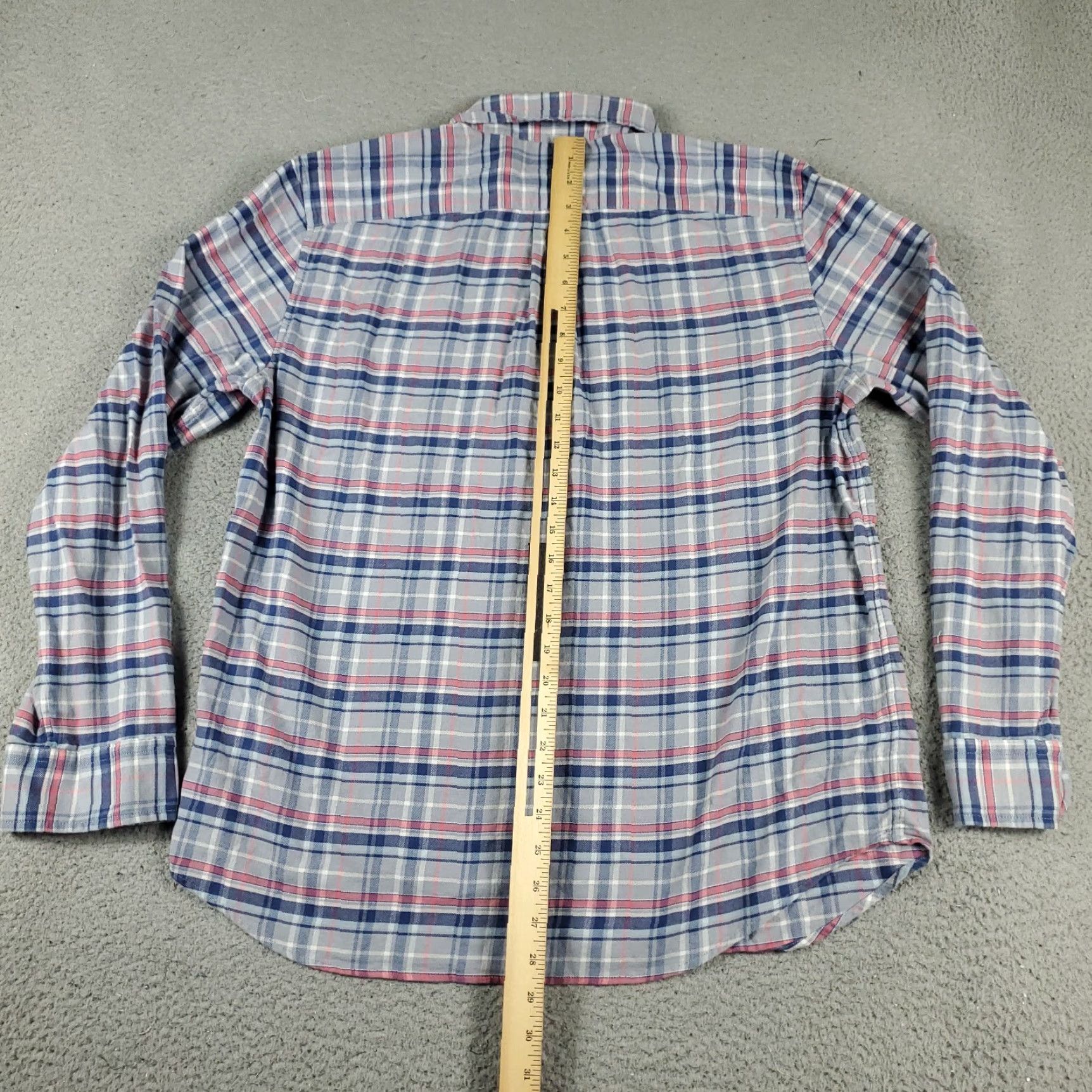 Vineyard Vines Vineyard Vines Shirt Mens Large Blue Plaid Longshore Button Up Long Sleeve Size US L / EU 52-54 / 3 - 3 Thumbnail