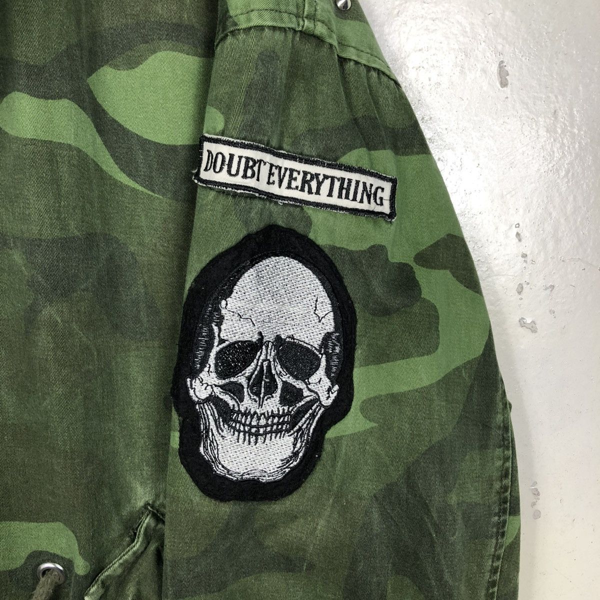 Hysteric Glamour 🔥VINTAGE MIKITARY CAMOUFLAGE PARKA JACKET BIG LOGO DESIGN Size US M / EU 48-50 / 2 - 18 Thumbnail