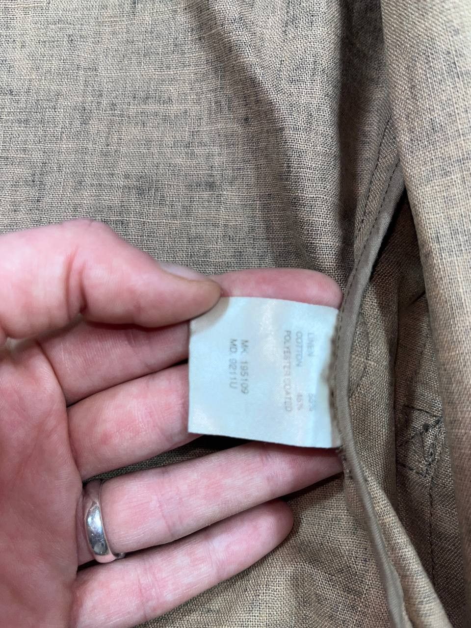 R.Newbold R.Newbold by PAUL SMITH Tactical Multipocket Linen Jacket Size US M / EU 48-50 / 2 - 20 Thumbnail