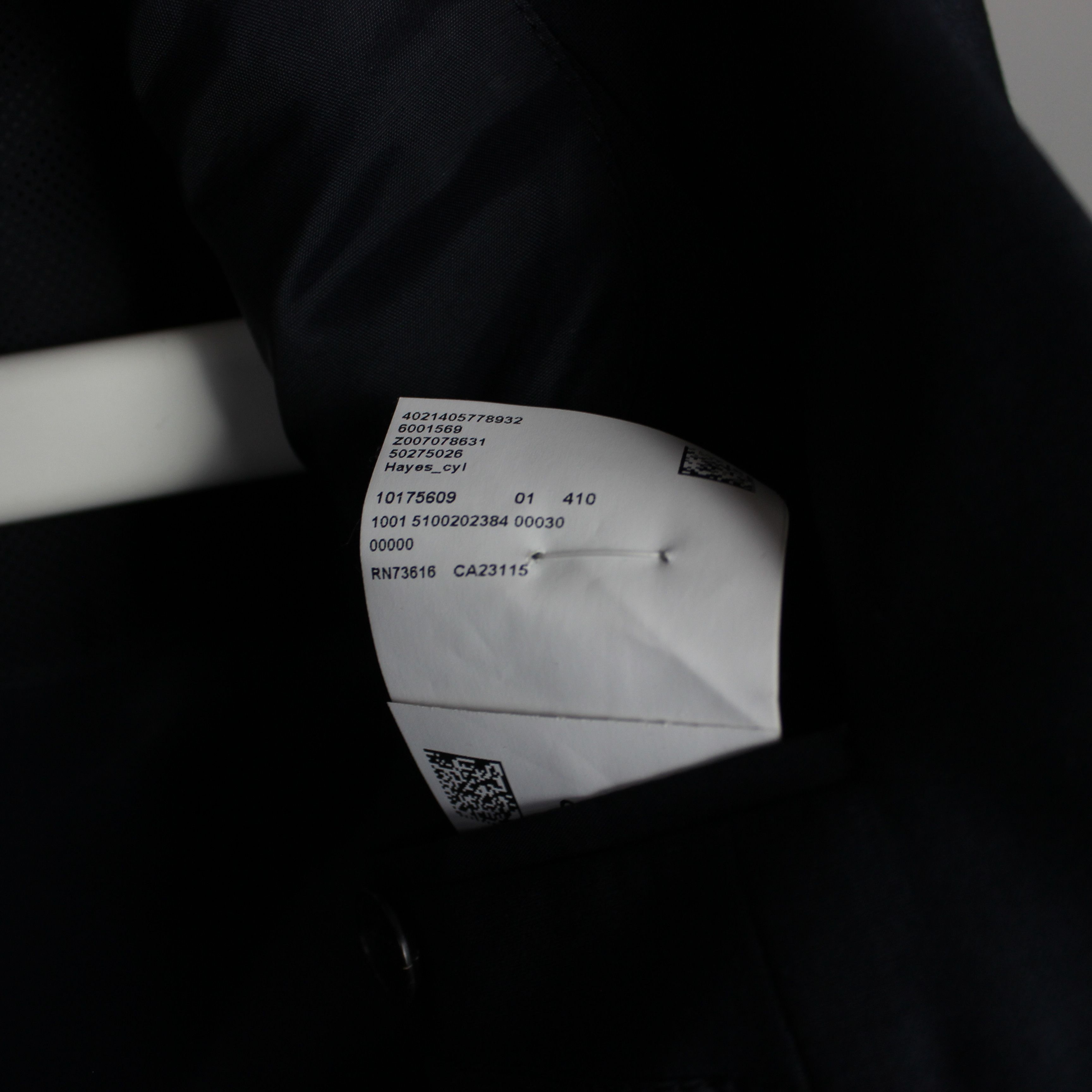 Hugo Boss Hugo Boss blazer men wool navy blue gray 38R 48 Size 38R - 7 Thumbnail