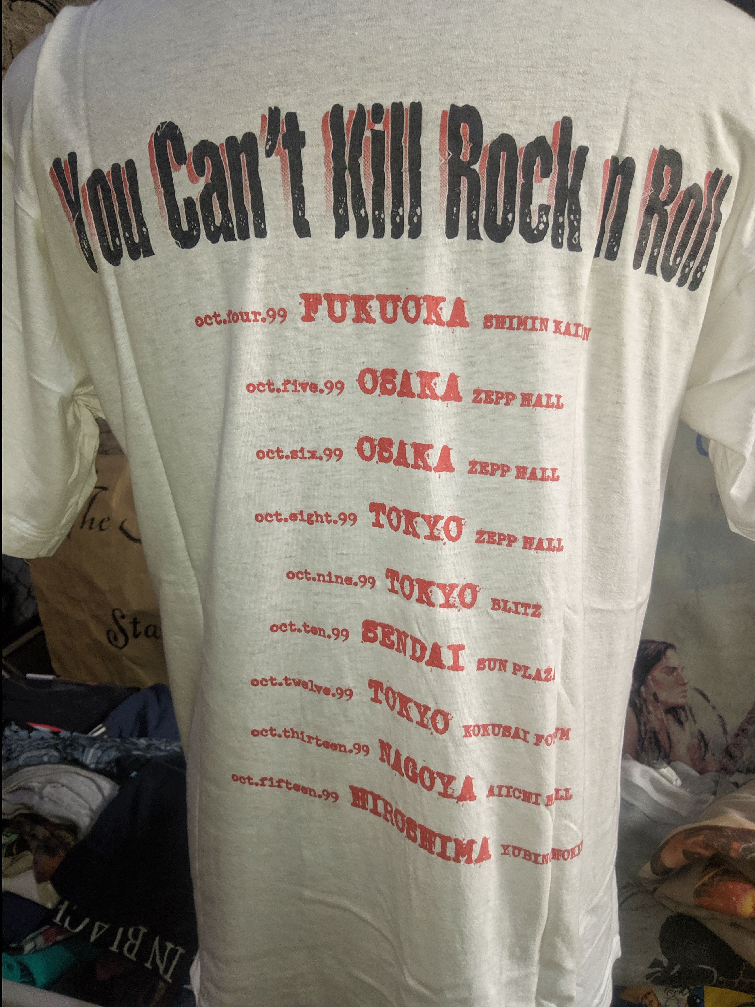 Vintage Motley Crue Green Day Blink 182 Nirvana Guns N Roses Ozzy Size US L / EU 52-54 / 3 - 7 Thumbnail