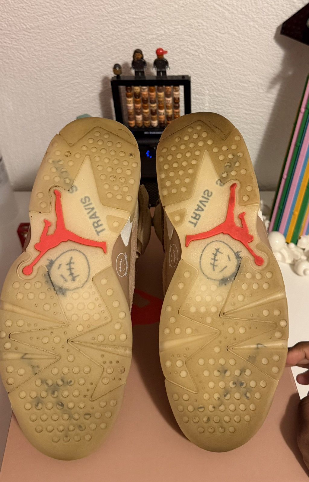 Travis Scott Jordan 6 Travis Scott British Khaki Size US 8.5 / EU 41-42 - 3 Thumbnail