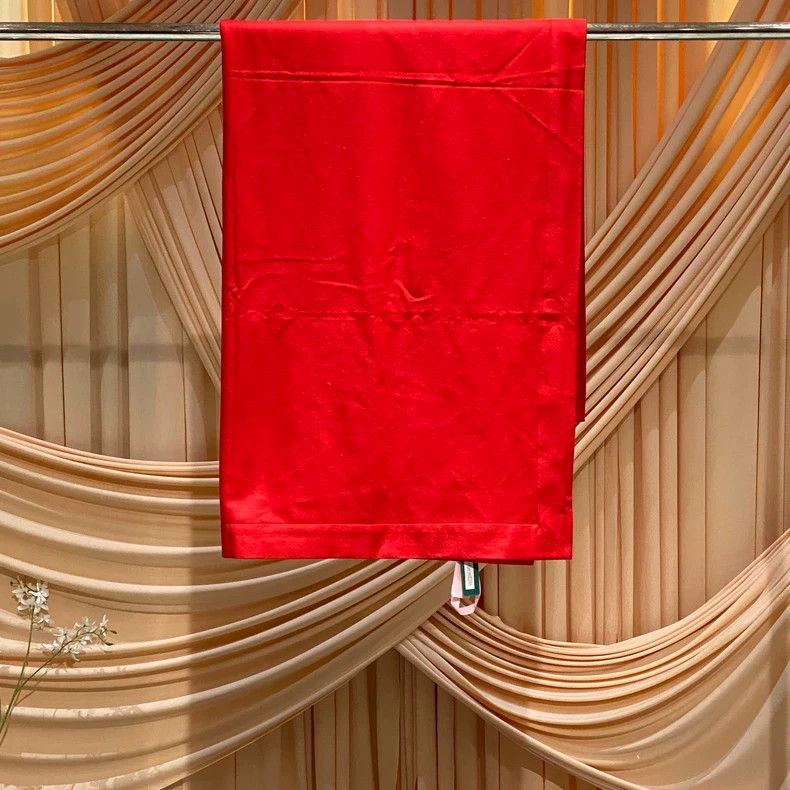 Loro Piana LORO PIANA Red Cashmere Blanket Size ONE SIZE - 2 Thumbnail