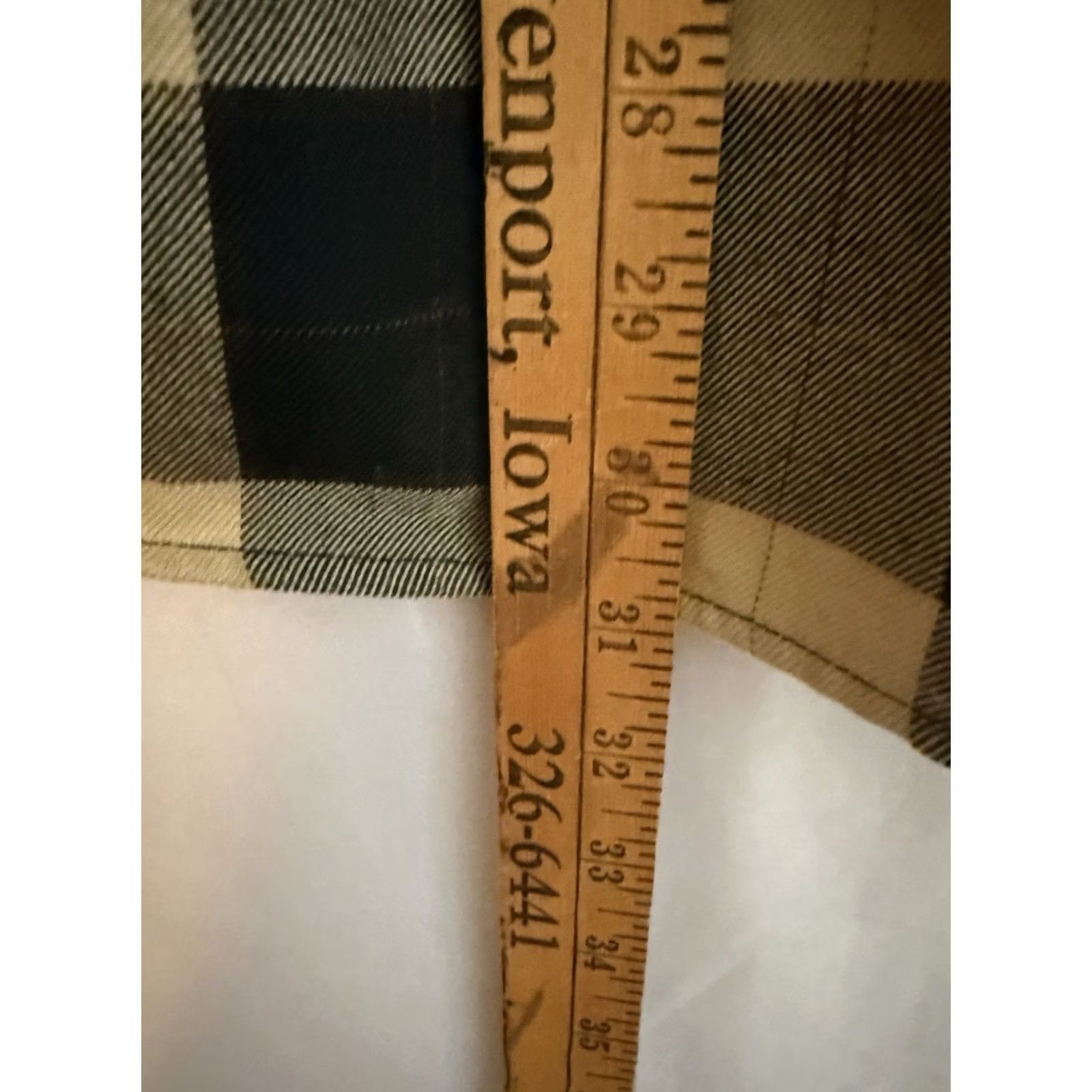 Vintage Dixxon Flannel Co. Tango Men’s Medium Long Sleeve Shirt Black/Khaki Size US M / EU 48-50 / 2 - 6 Thumbnail
