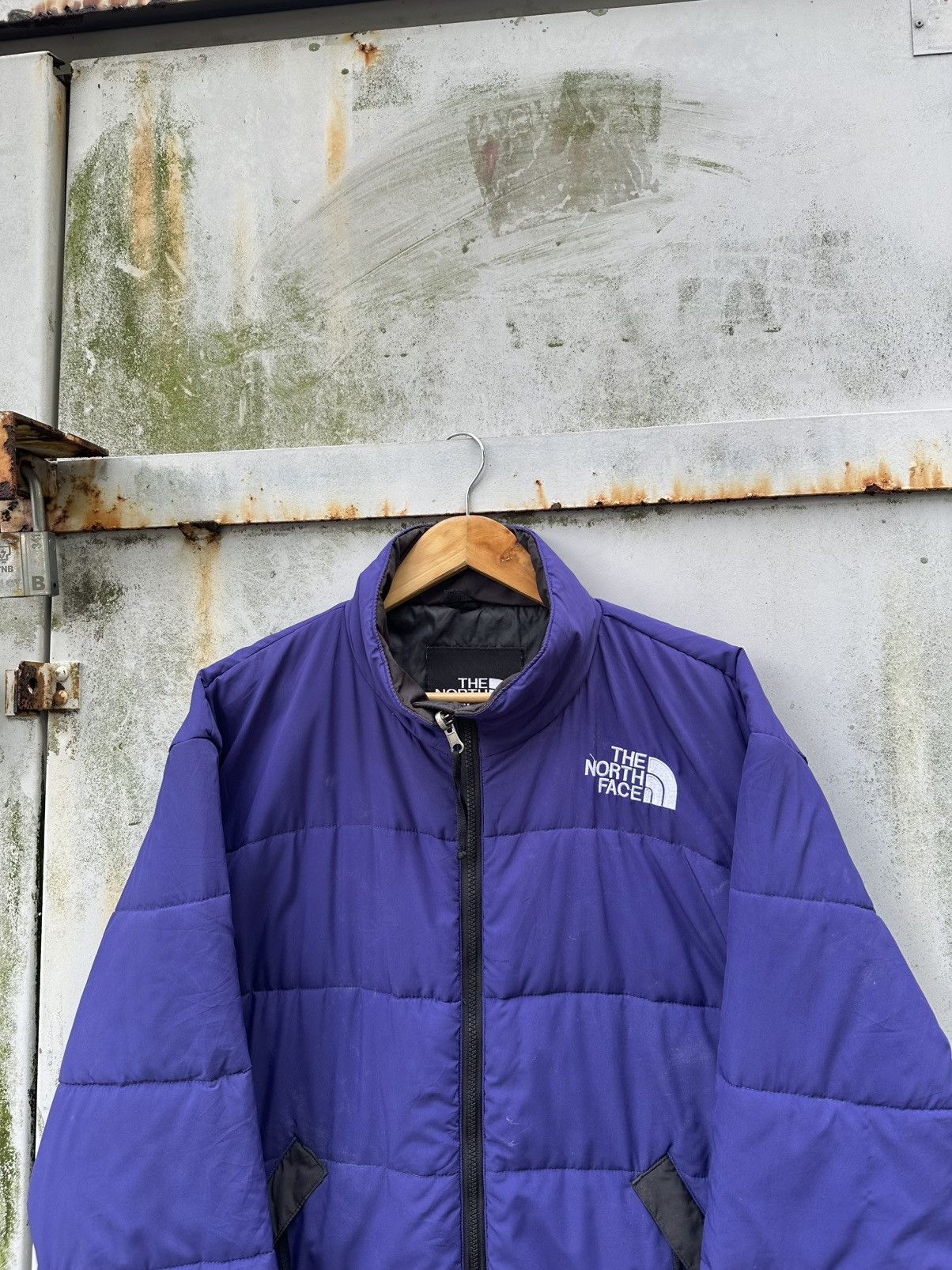 The North Face 👹The North Face Light Puffer Jacket In Purple Size US L / EU 52-54 / 3 - 6 Thumbnail