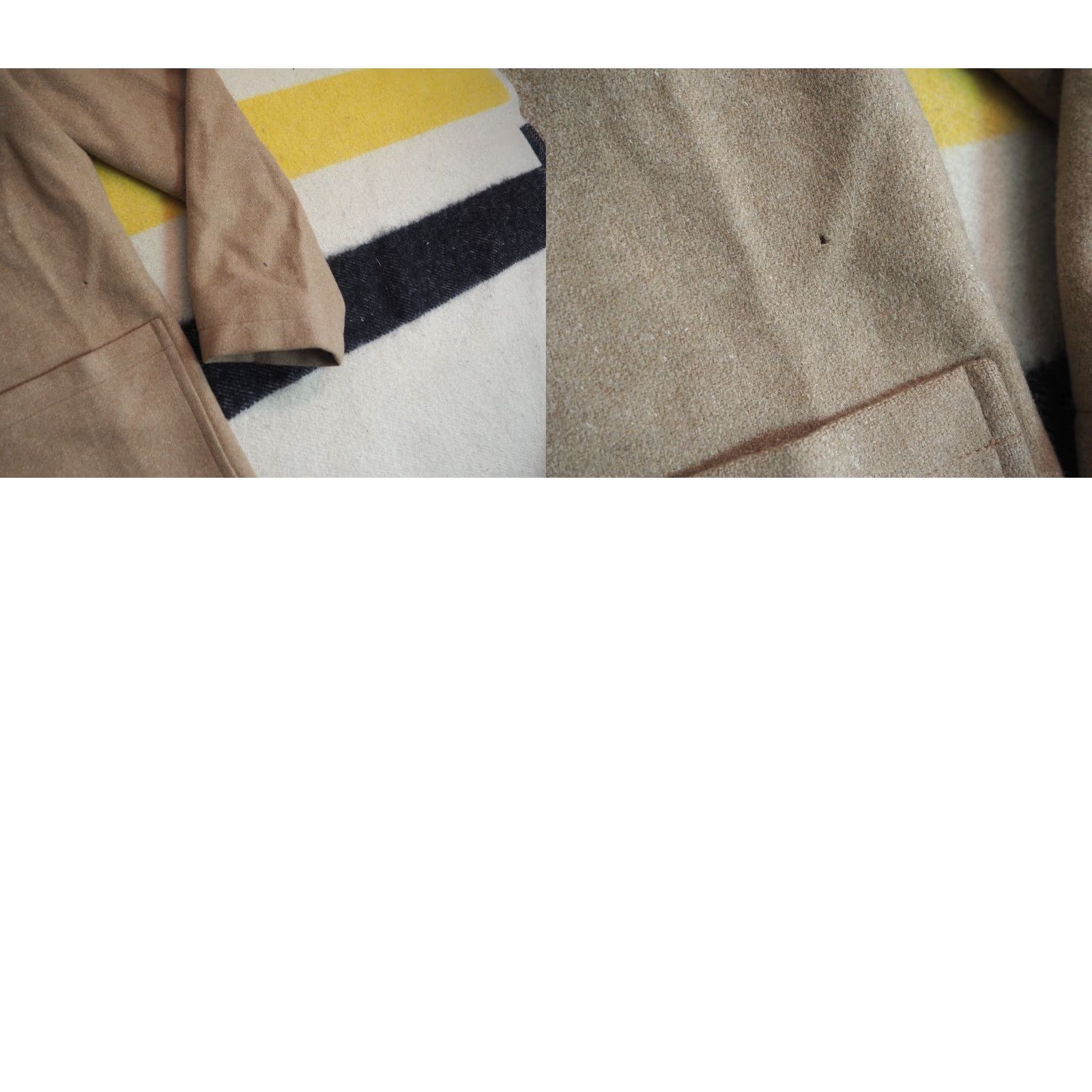 Pendleton VTG Pendleton 100% Wool Heavy Button Hooded Cruiser Coat USA Mens M Beige Tan 1980s Casual Jacket Size US M / EU 48-50 / 2 - 8 Thumbnail