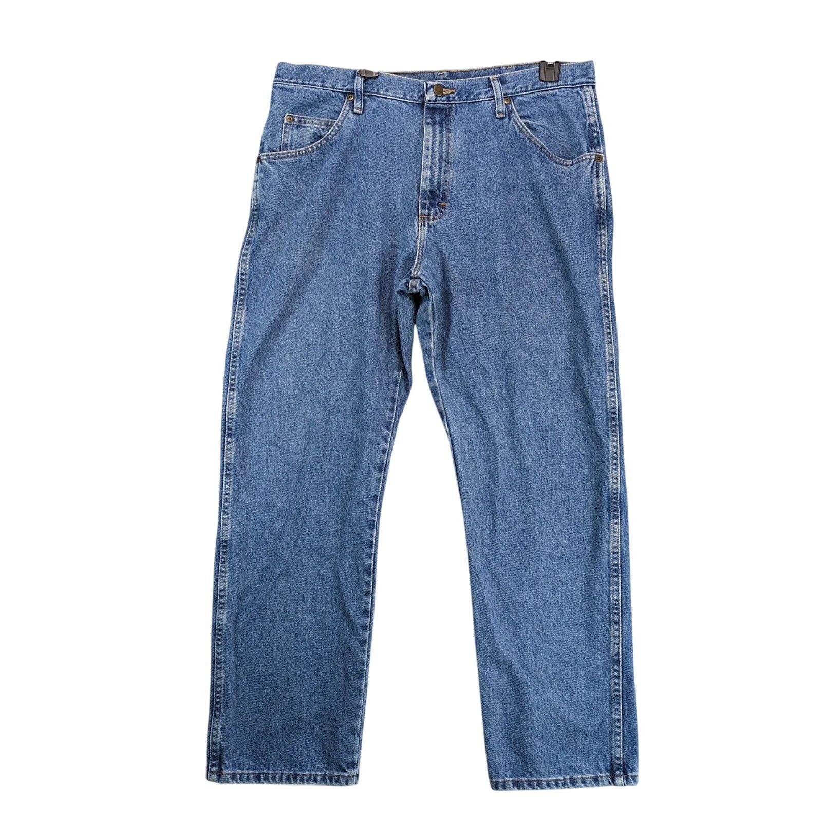 Wrangler Wrangler Regular Fit Jeans Men's 36x29 Straight Leg Cotton Size US 36 / EU 52 - 1 Thumbnail