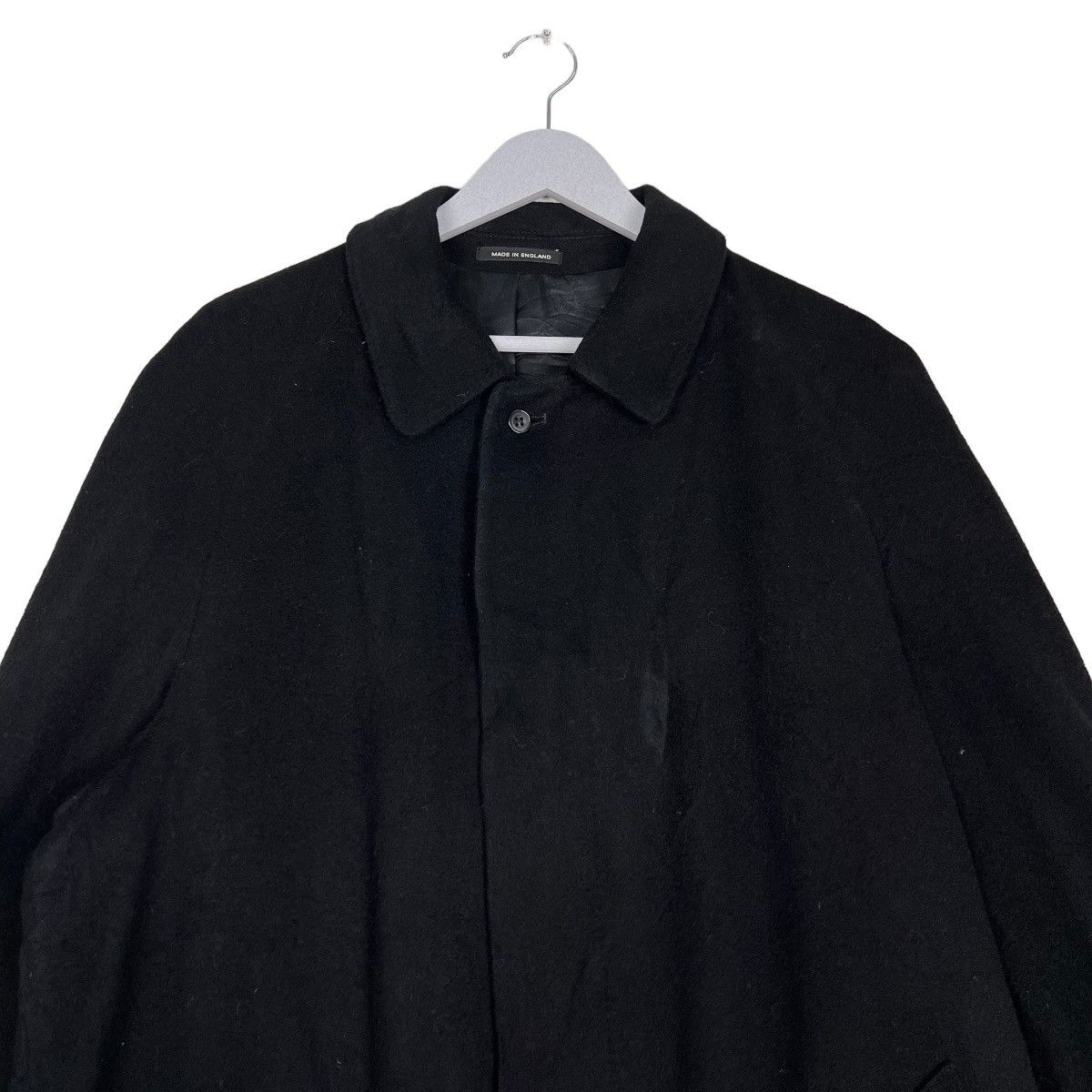 Autumn Cashmere 🔥 MOORBROOK PURE CASHMERE OVERCOAT MADE IN ENGLAND Size US XL / EU 56 / 4 - 3 Thumbnail