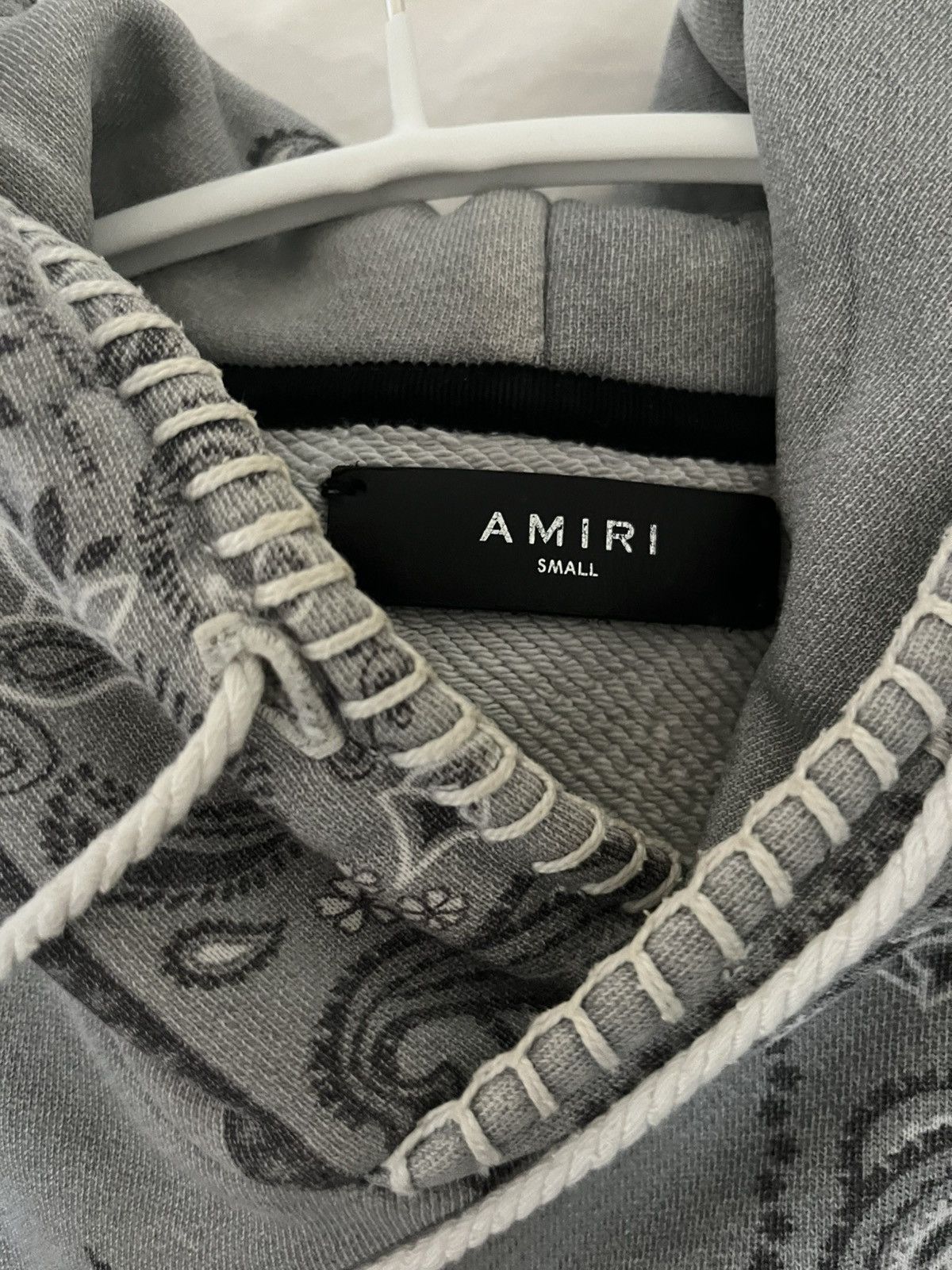 Amiri Amiri Paisley Bandana Hoodie Size US S / EU 44-46 / 1 - 3 Thumbnail