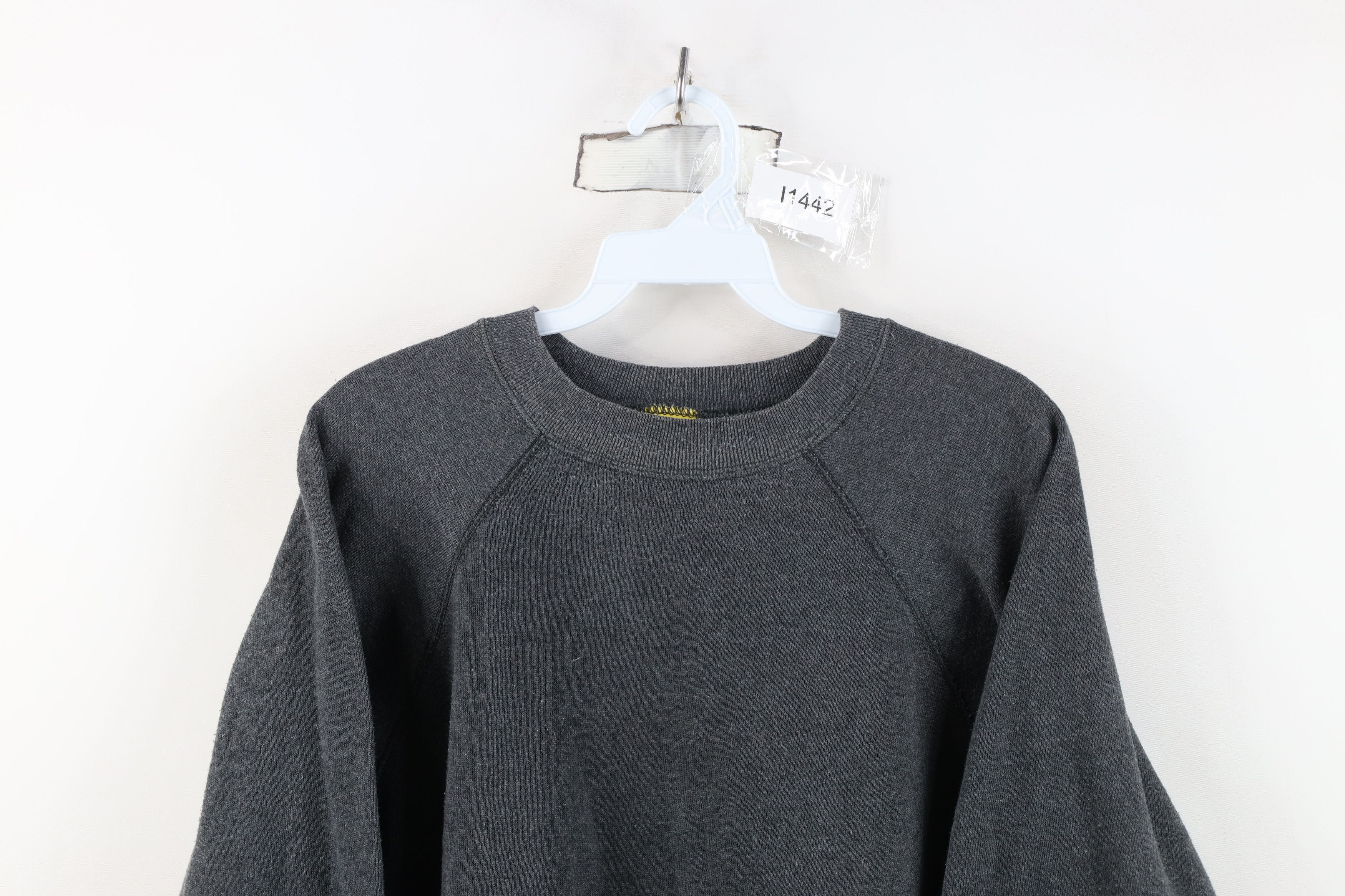 Vintage Vintage 70s 80s Streetwear Raglan Crewneck Sweatshirt USA Size L / US 10 / IT 46 - 2 Thumbnail