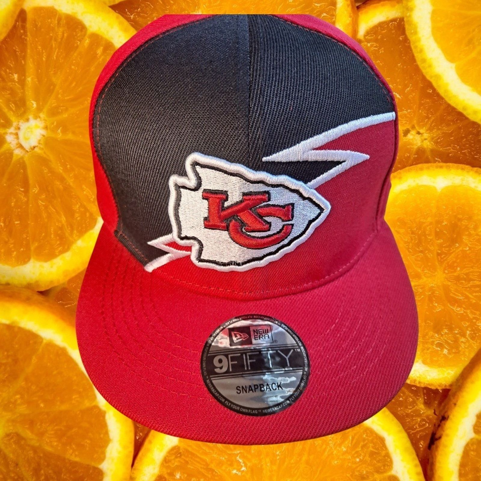 New Era Kansas City Chiefs New Era 9FIFTY NFL VTG Coll Snapback Hat Size ONE SIZE - 1 Thumbnail