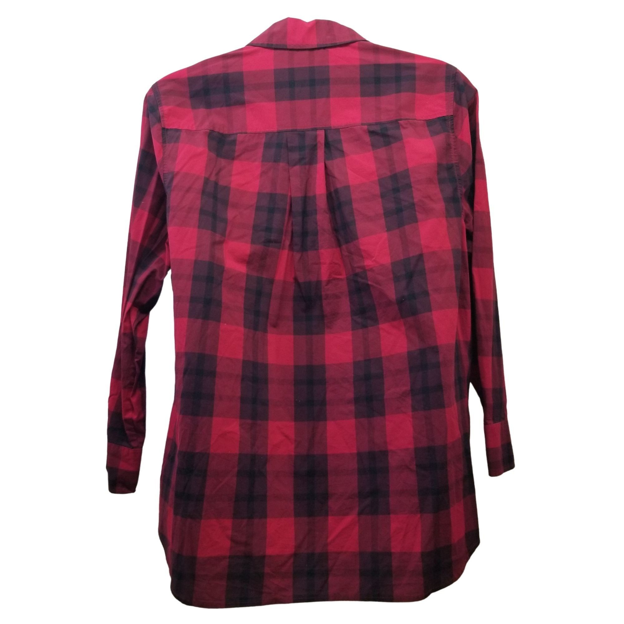 Other Lane Bryant 22 24 Plaid Check Blouse Lot Red Blue Black Pink Size 4XL / US 24-26 - 10 Thumbnail