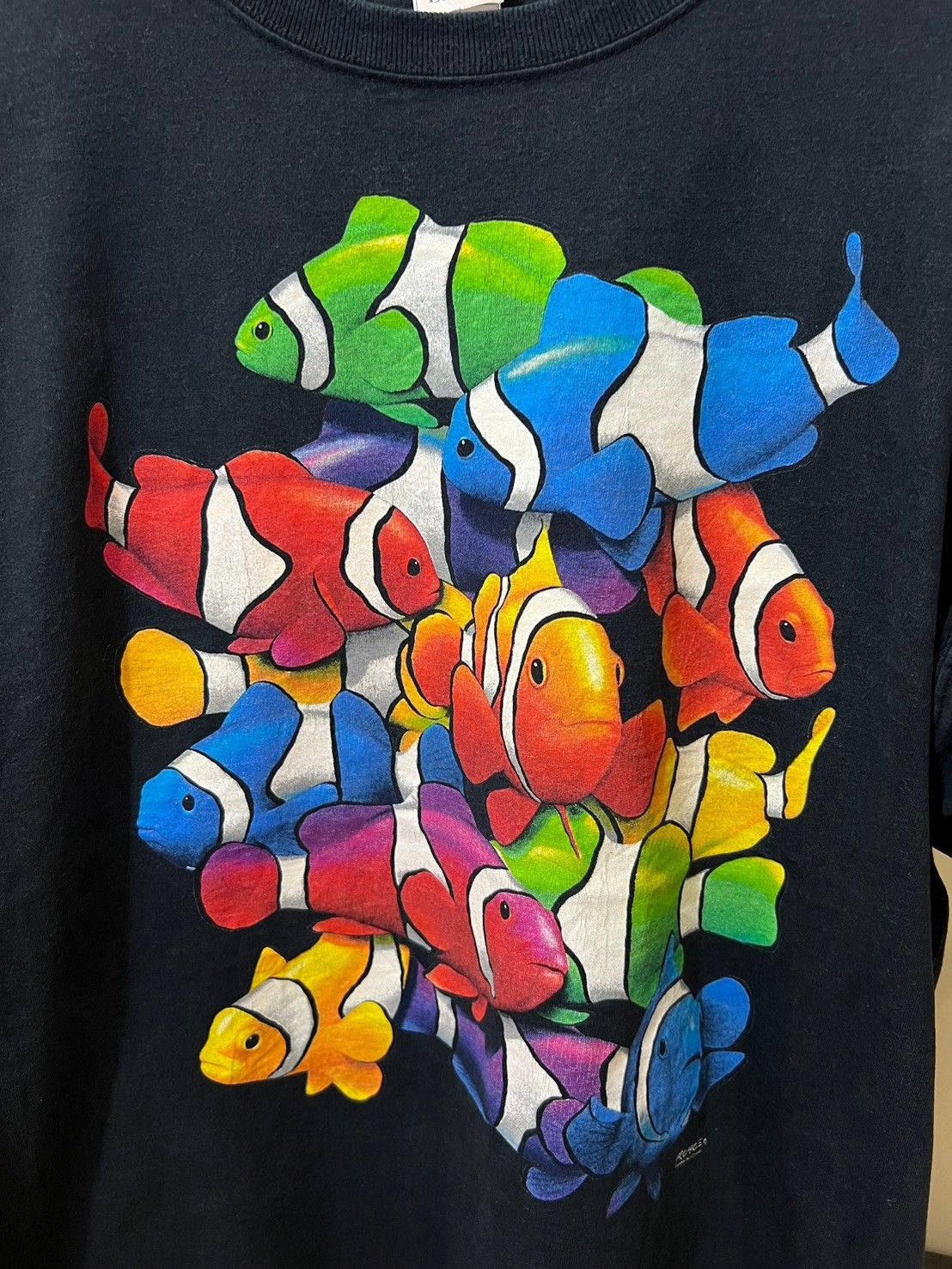 Vintage Vintage Clownfish shirt Graphic BN Size US XL / EU 56 / 4 - 3 Thumbnail