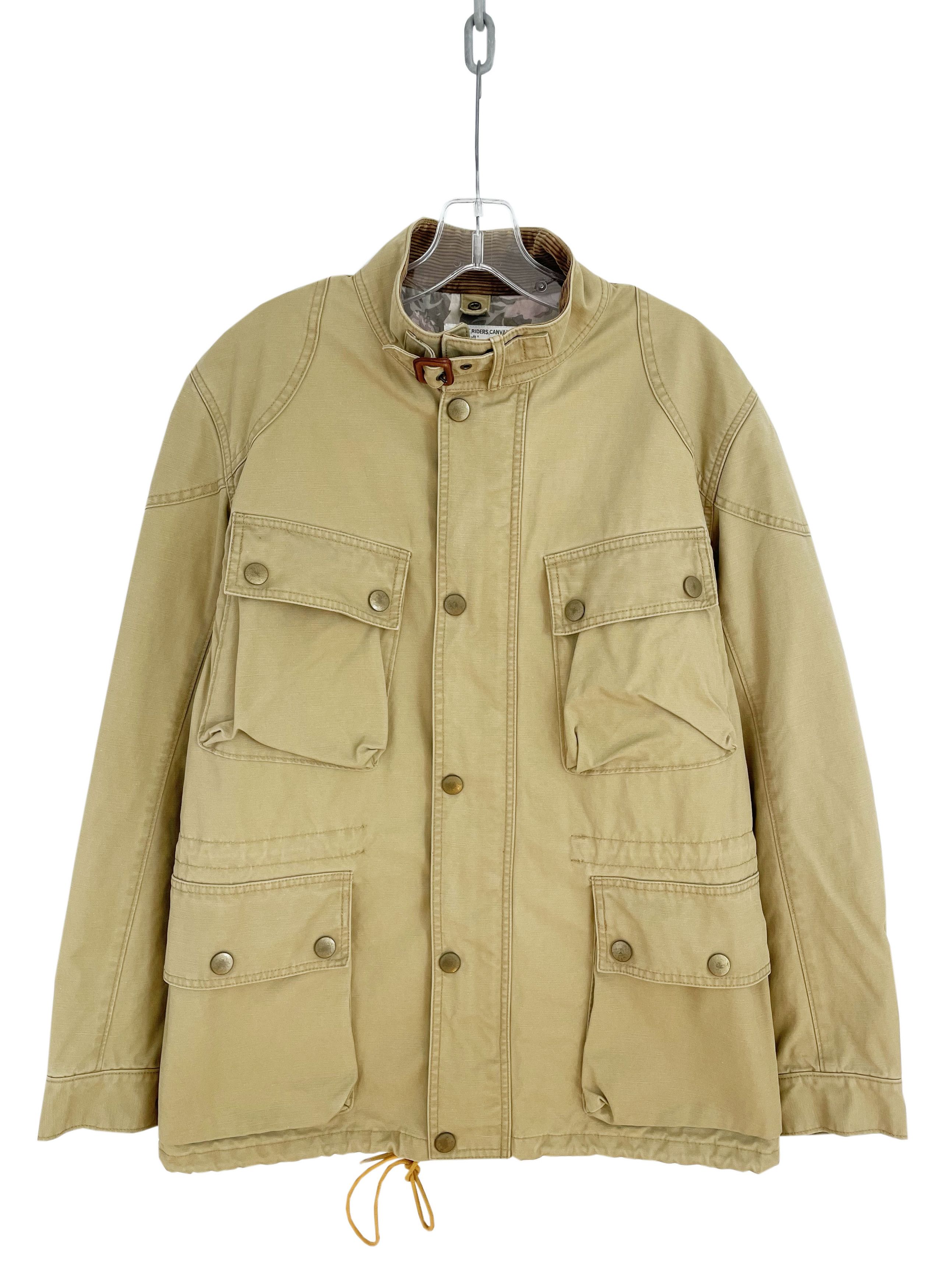 image of General Research 2005 Cargo Pocket Jacket in Beige, Men's (Size Medium)