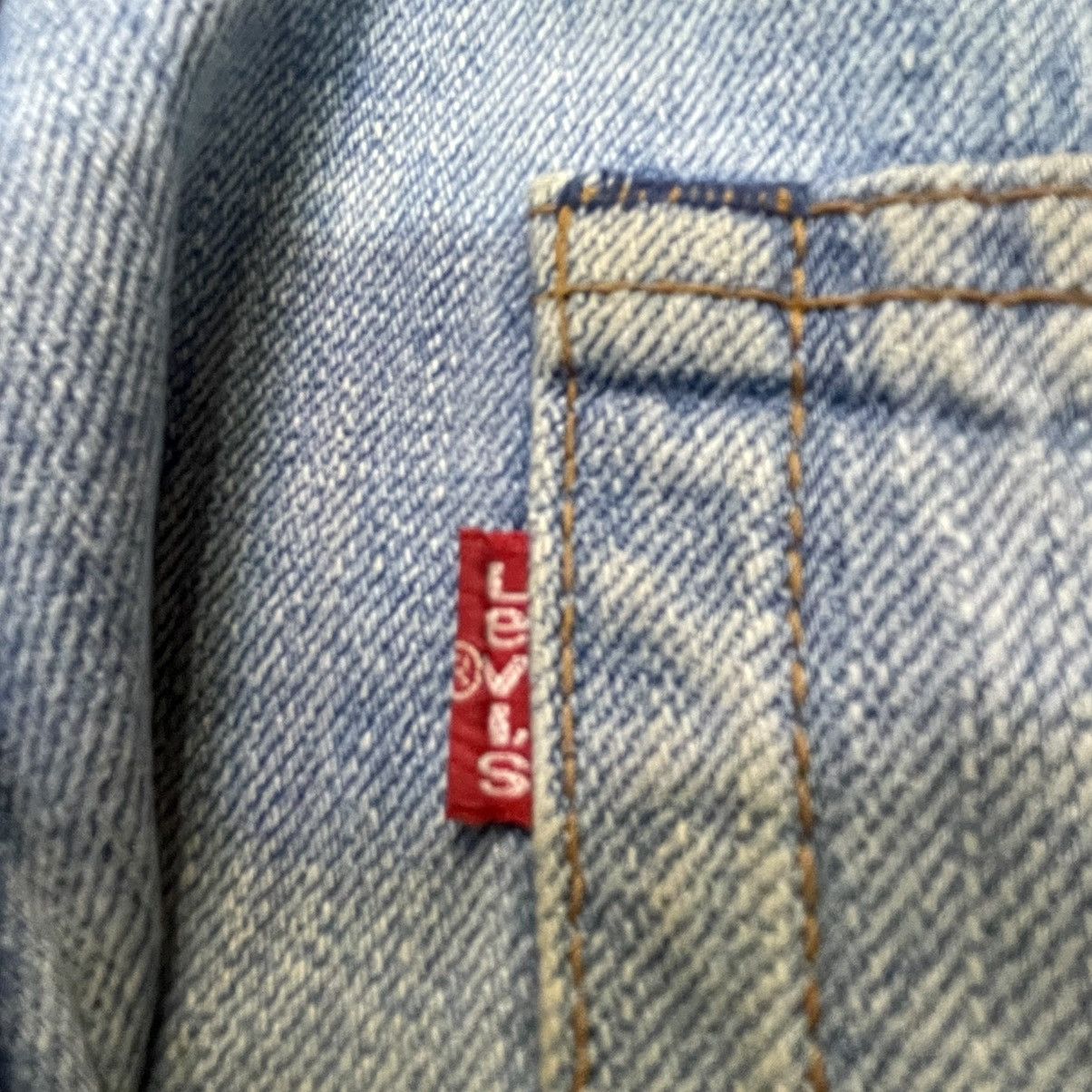 Levi's Vintage Levis 503 Baggy Loose Mud Wash Dirty Jeans Size US 34 / EU 50 - 12 Thumbnail