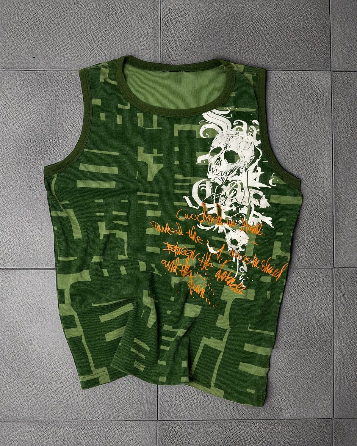 トップス feather vkei tank top  00s ifsixwasnine archive タンクトップ vkei ifsixwasnine｜Yahoo!フリマ（旧