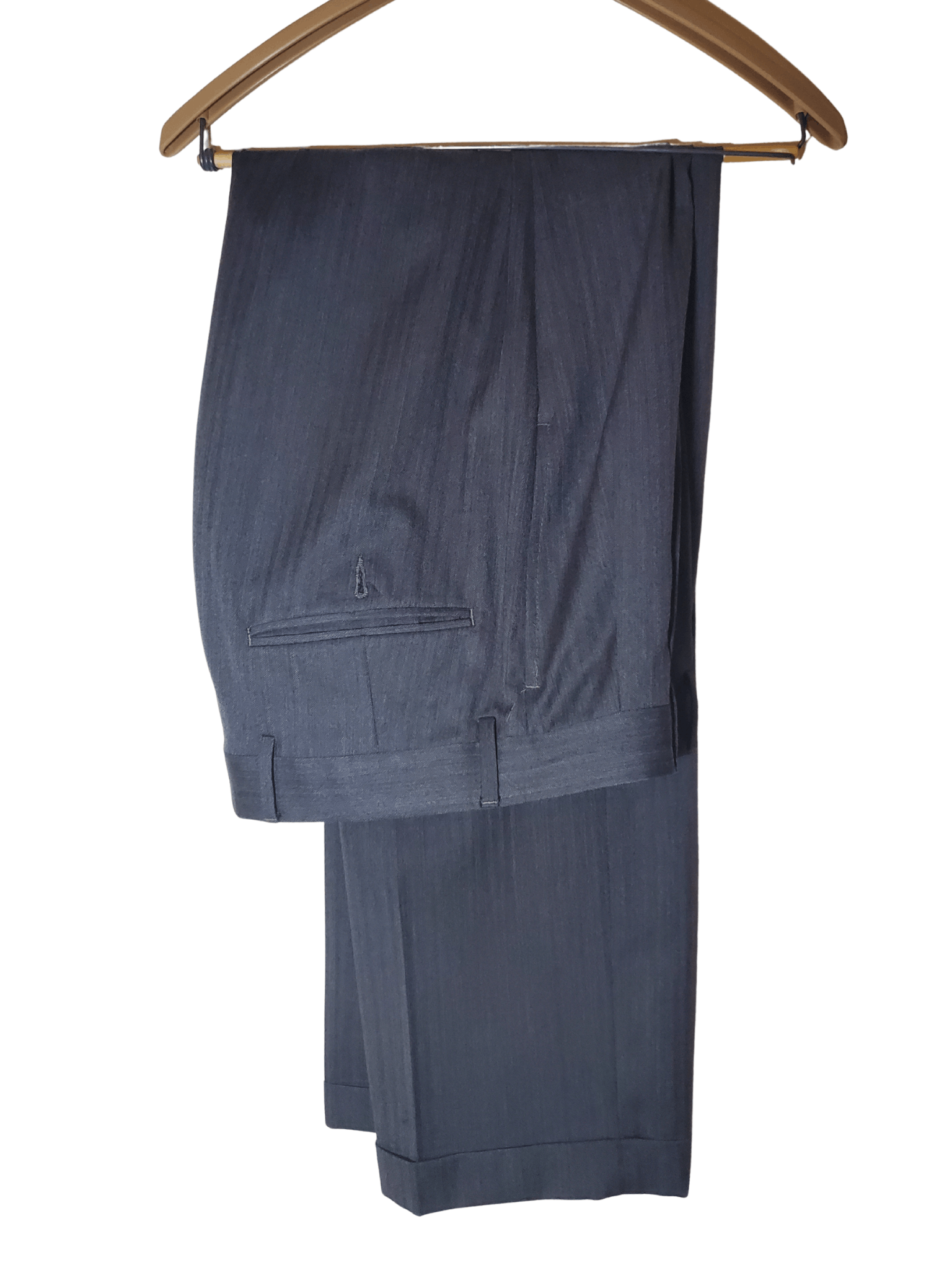Stafford Classic Stafford 100% Wool Suit, Dark Gray - 38R / 30x32 Size 38R - 3 Thumbnail