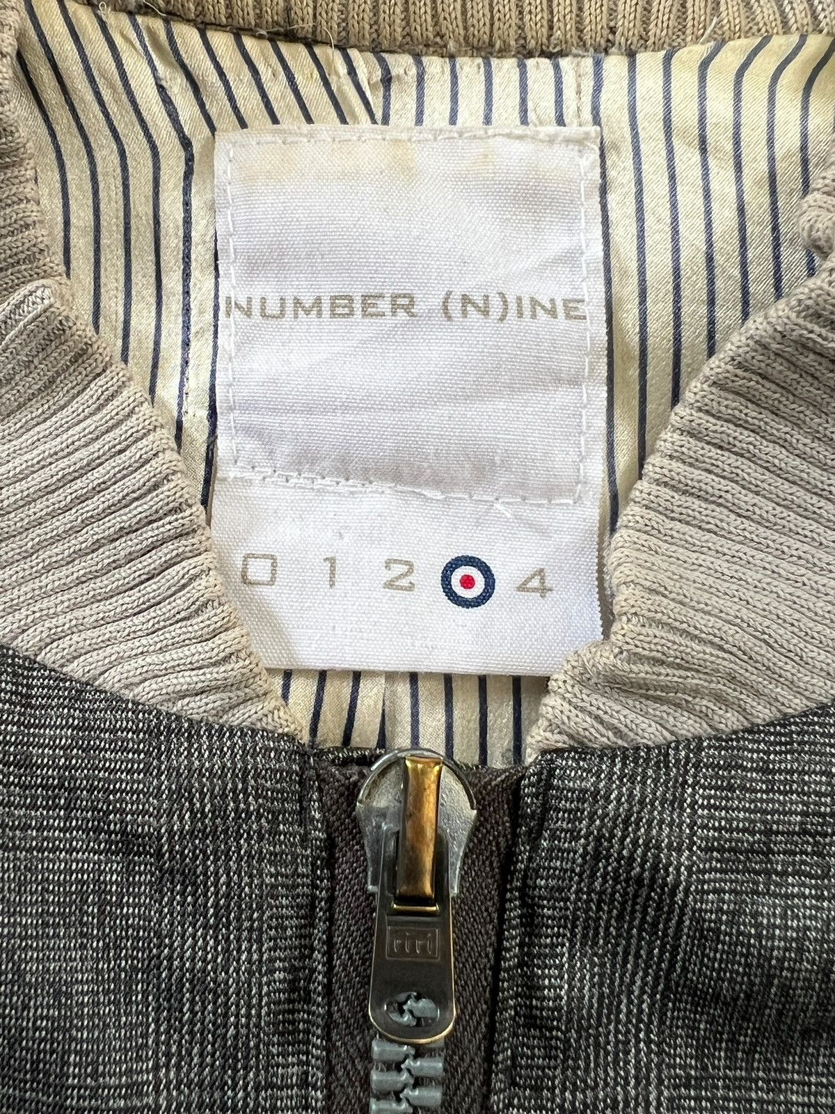 Number (N)ine Vintage Number (N)ine Tartan Biker Jacket Size US M / EU 48-50 / 2 - 14 Thumbnail