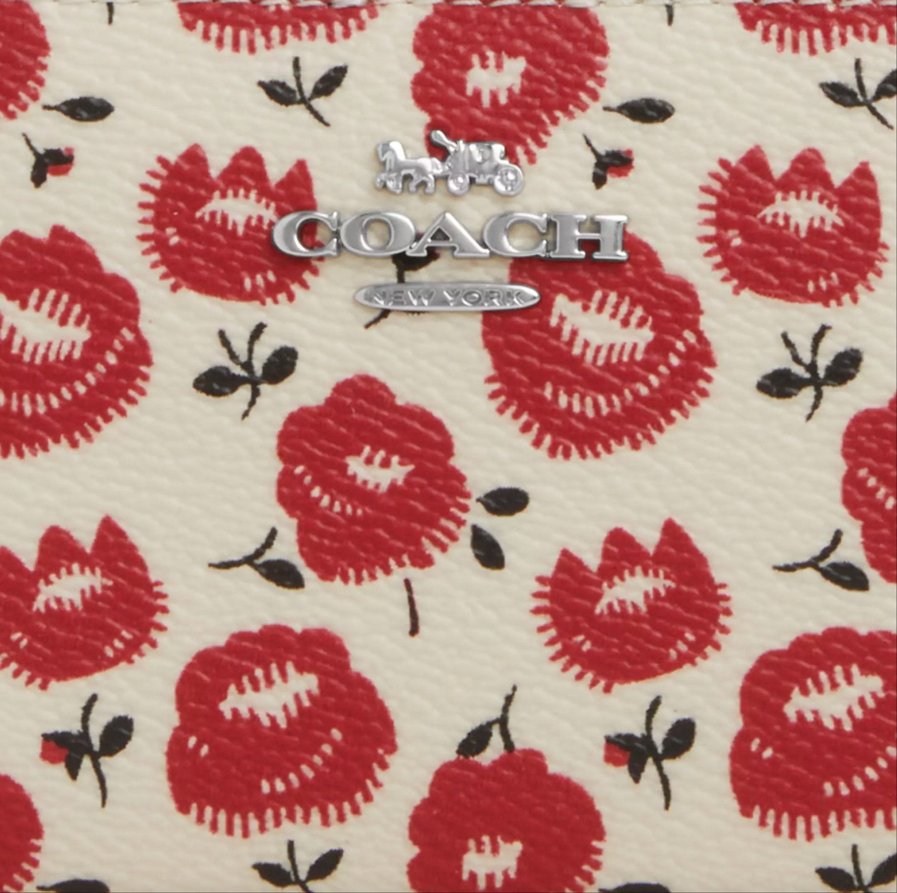 Coach Snap Wallet With Floral Print CBO76 Size ONE SIZE - 6 Thumbnail
