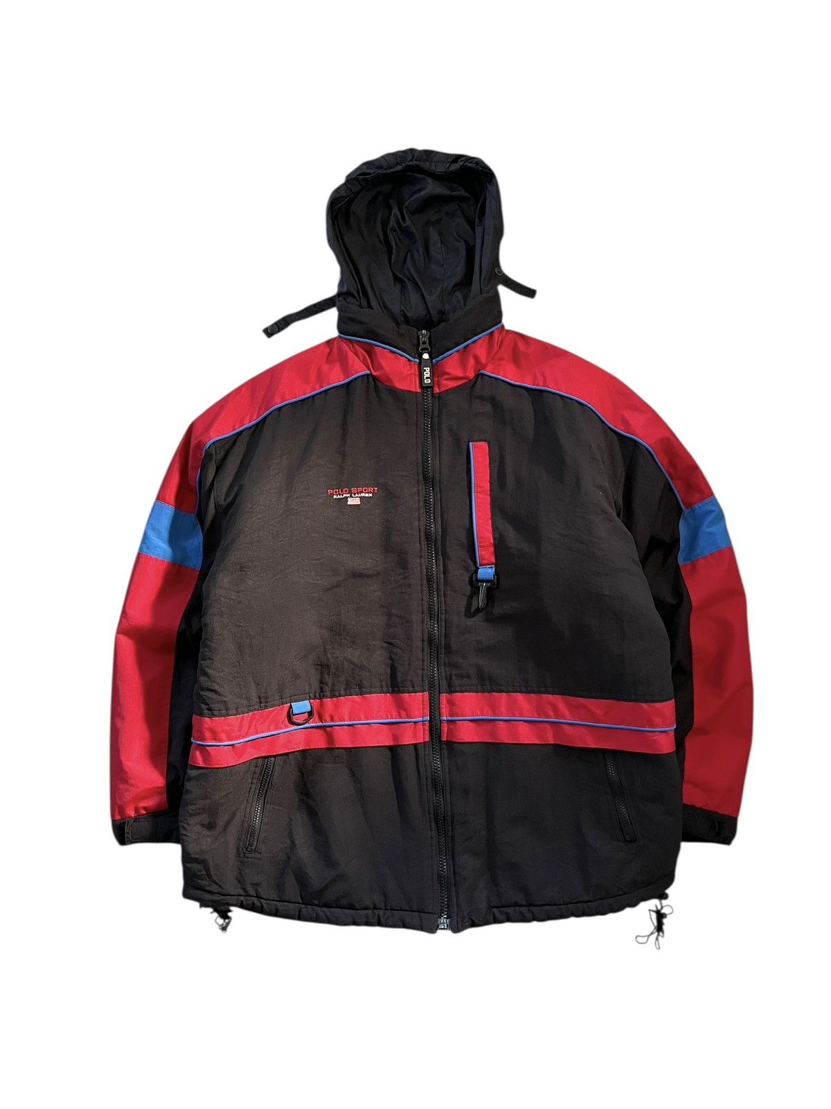 Ralph Lauren Sport Vintage Polo Sport Ralph Lauren Puffer Jacket Big Logo Size US XL / EU 56 / 4 - 1 Thumbnail