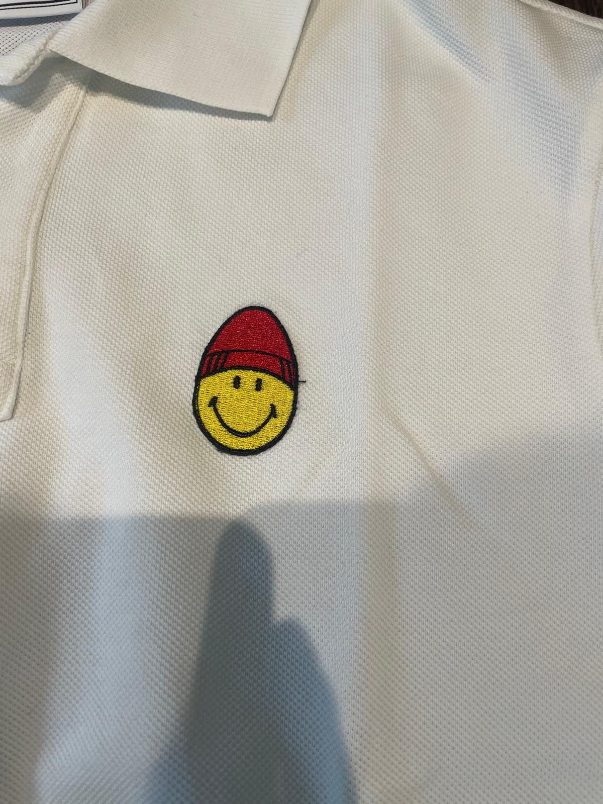 AMI White Ami polo Size US S / EU 44-46 / 1 - 3 Thumbnail