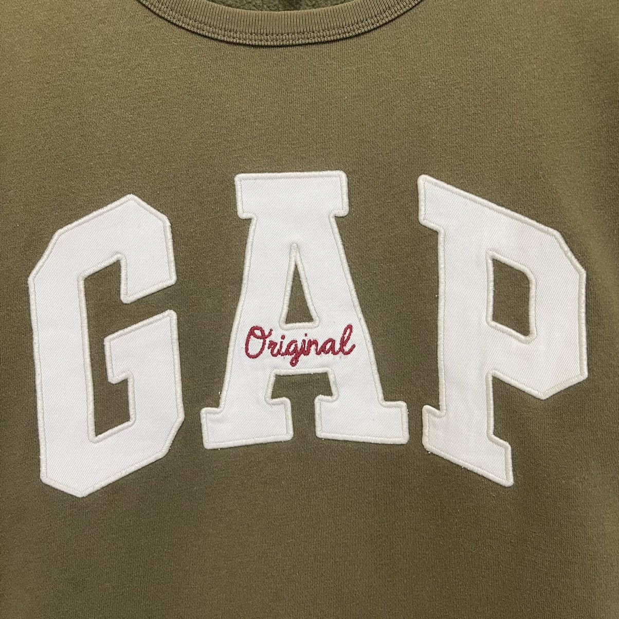 Gap RIOT💥GAP BIG LOGO EMBROIDERED CREWNECK SWEATSHIRT Size US XL / EU 56 / 4 - 5 Thumbnail