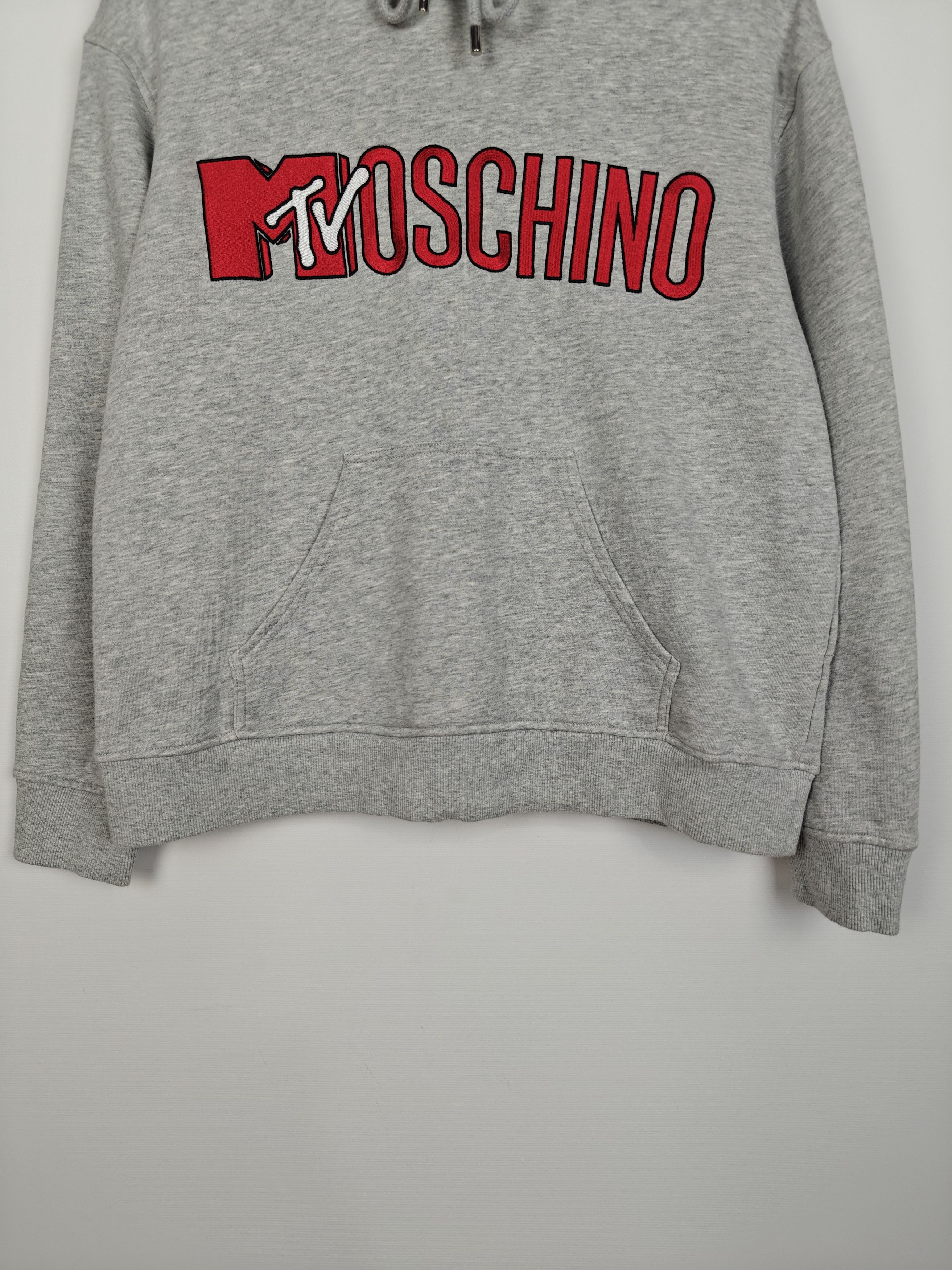 H&M H&M x Moschino MTV Hoodie Center Logo Pullover Gray Size US M / EU 48-50 / 2 - 3 Thumbnail