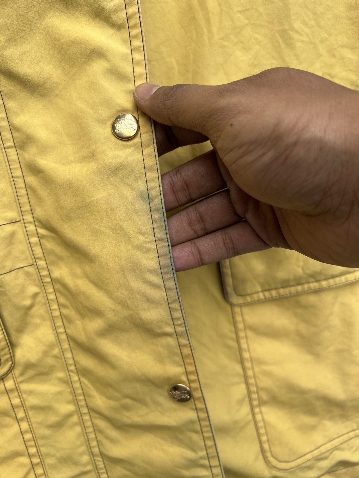 Burberry 🔥 Special Offer 🔥 Vintage Burberry Chore Jacket Size US L / EU 52-54 / 3 - 12 Thumbnail