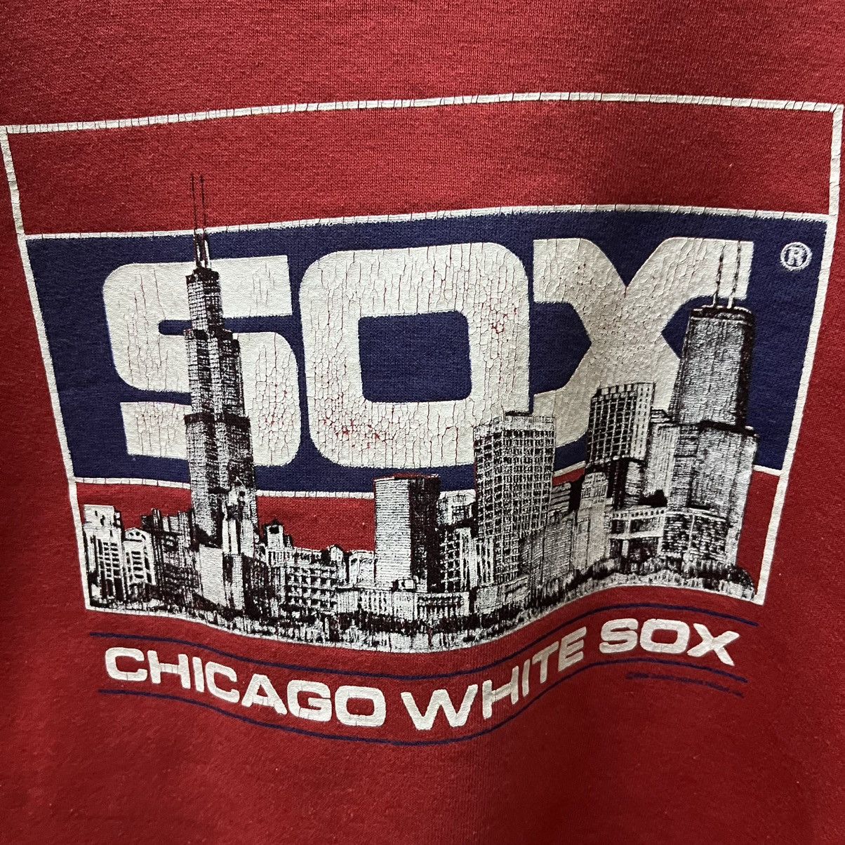 MLB Rare Vintage 90s MLB X Chicago White Sox Sweatshirt Size US S / EU 44-46 / 1 - 4 Thumbnail