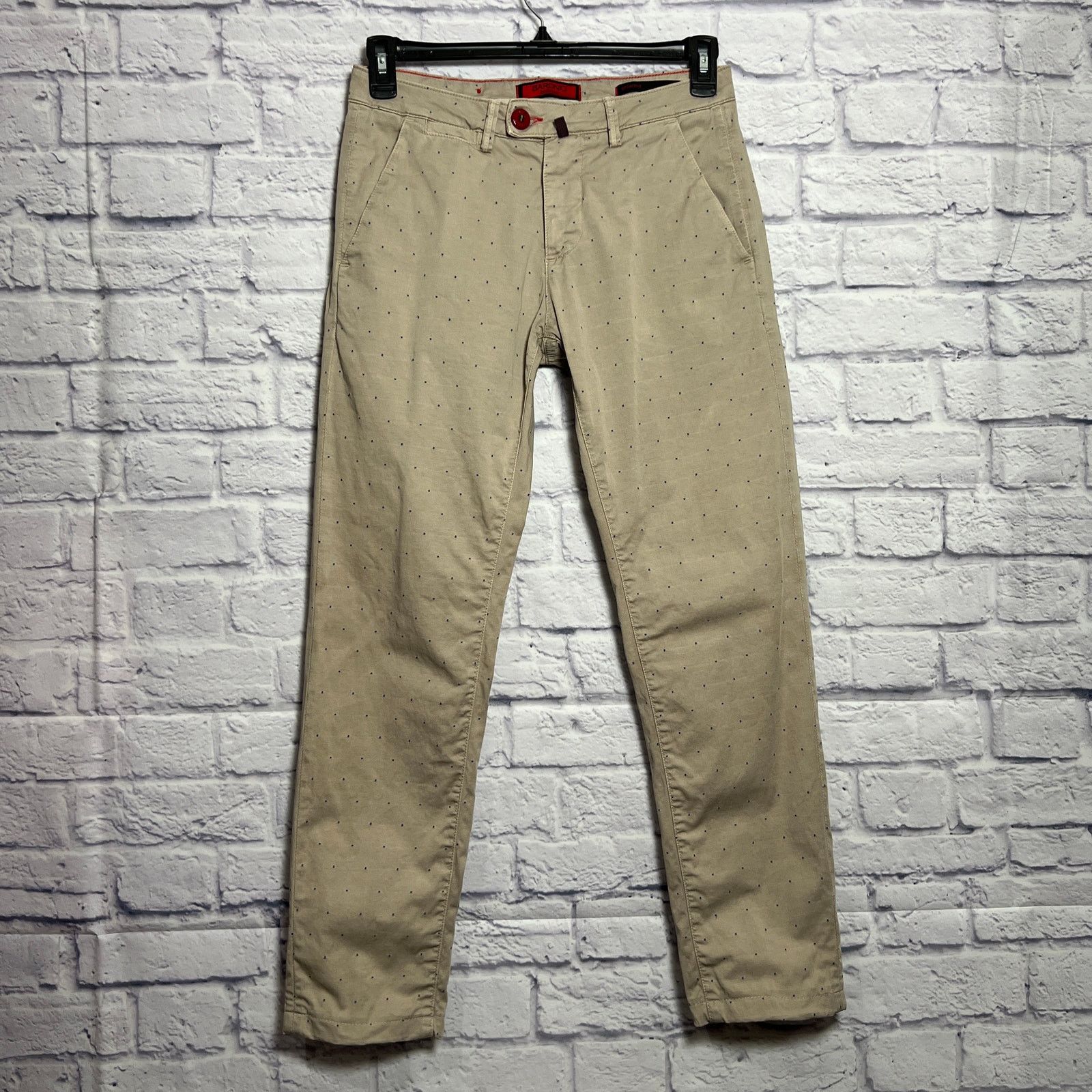 Other Baronio Sportive Slim Chino Khaki Micro Dot Size 30x28 Size US 30 / EU 46 - 1 Thumbnail