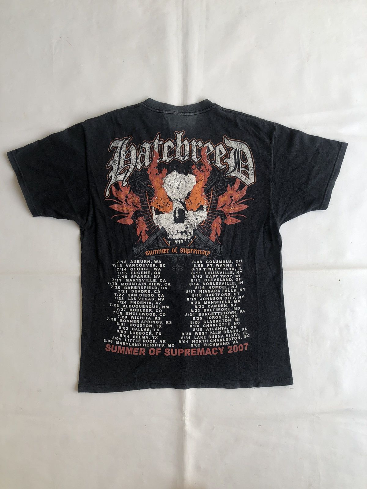 Band Tees × Japanese Brand 00s Hatebreed Tour Tshirt Tee Size US M / EU 48-50 / 2 - 2 Thumbnail