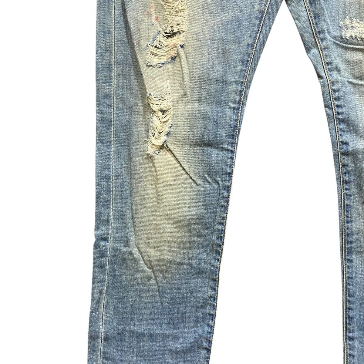 Armani Exchange Vintage AJ Armani Jeans Distressed Design Size 33 Size US 33 - 7 Thumbnail