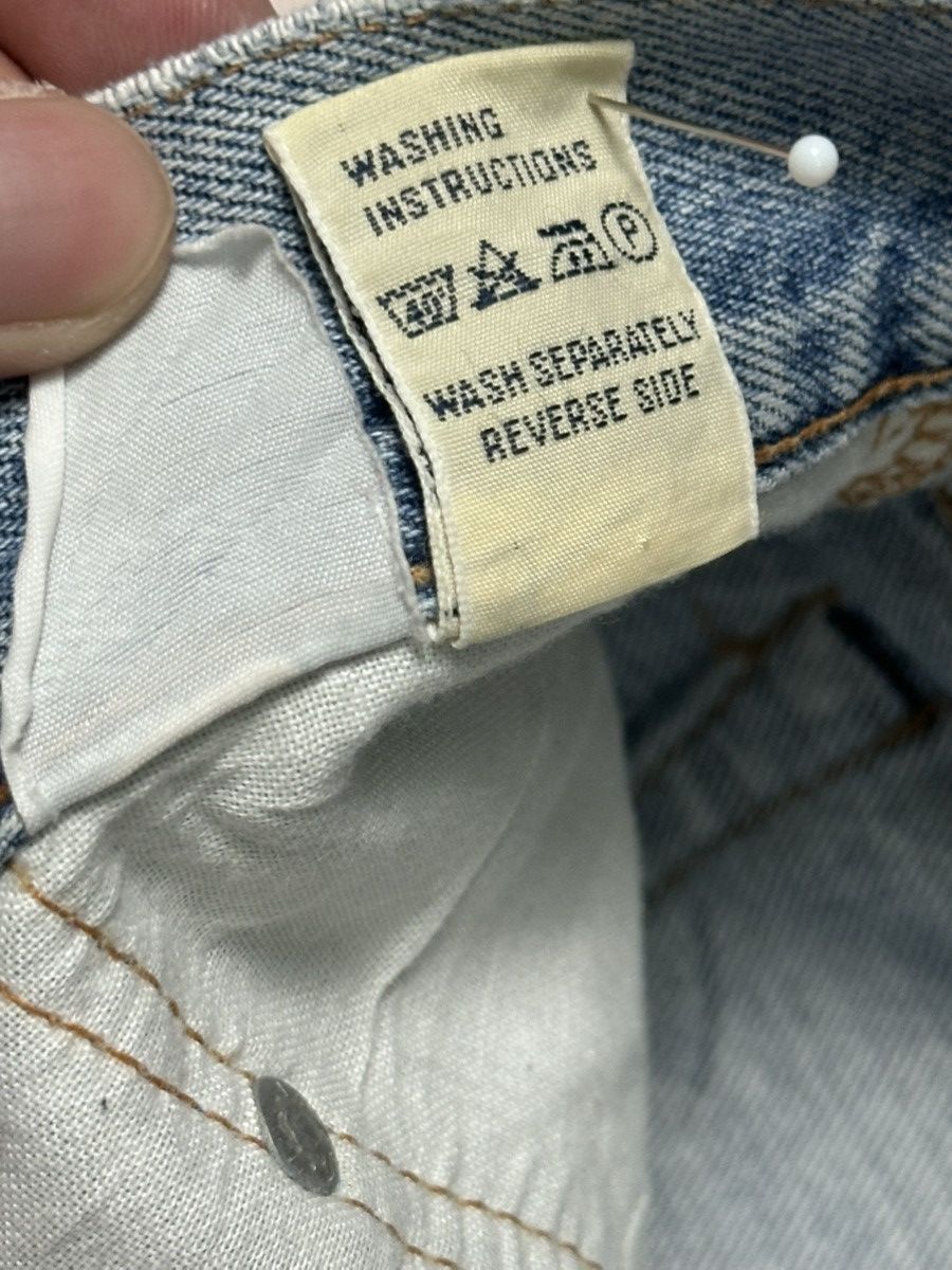 Mason's Vintage MASON’S “Silverstone” Straight Jean With Faded Wash Size US 29 - 12 Thumbnail