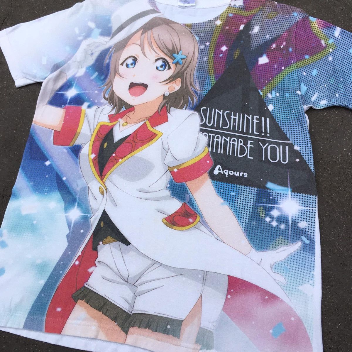 Japanese Brand RARE ‼️ You Watanabe • Love Live! Sunshine Size US XL / EU 56 / 4 - 2 Thumbnail