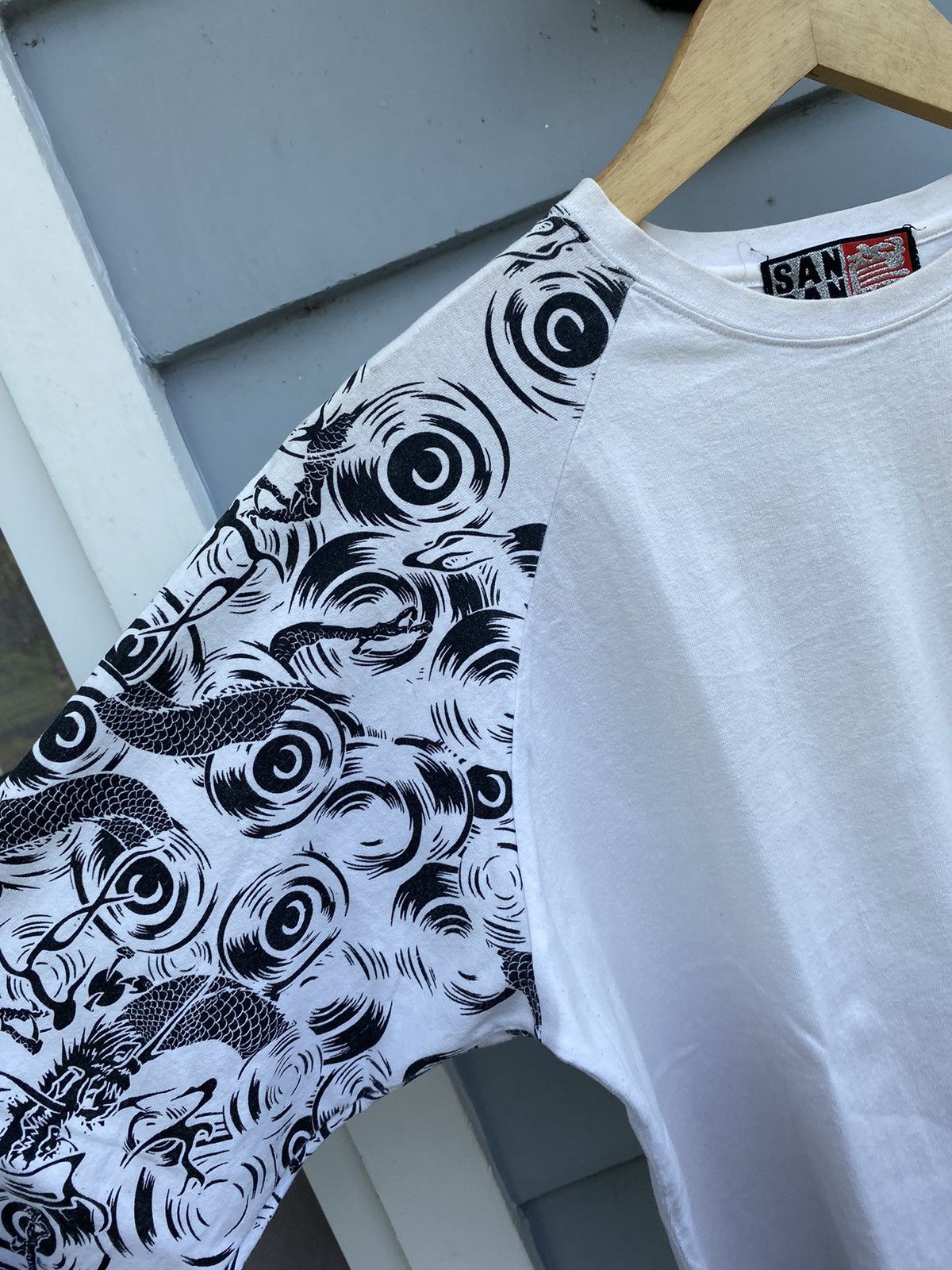 If Six Was Nine SanDan Nami no Yusha Raglan Tees Size US XL / EU 56 / 4 - 4 Thumbnail