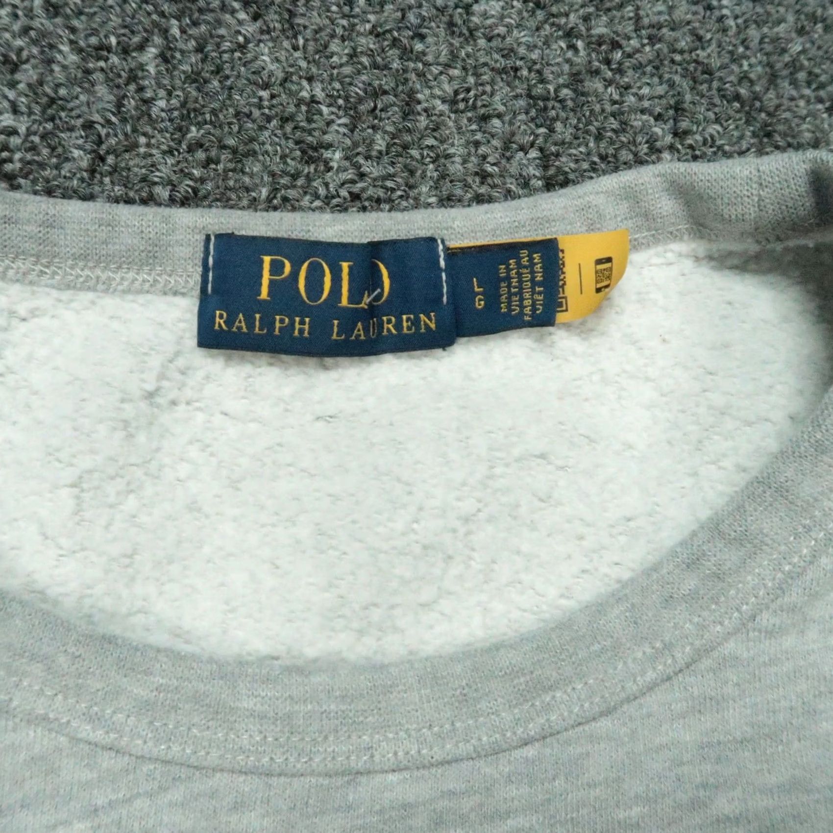 Polo Ralph Lauren Polo Ralph Lauren Sweatshirt Mens Large Gray Big Pony Logo Crewneck Pullover Shirt Size US L / EU 52-54 / 3 - 2 Thumbnail